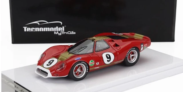 Tecnomodel 1:43 - Model race car - Ford P68 #9 1000Km Spa 1968 F
