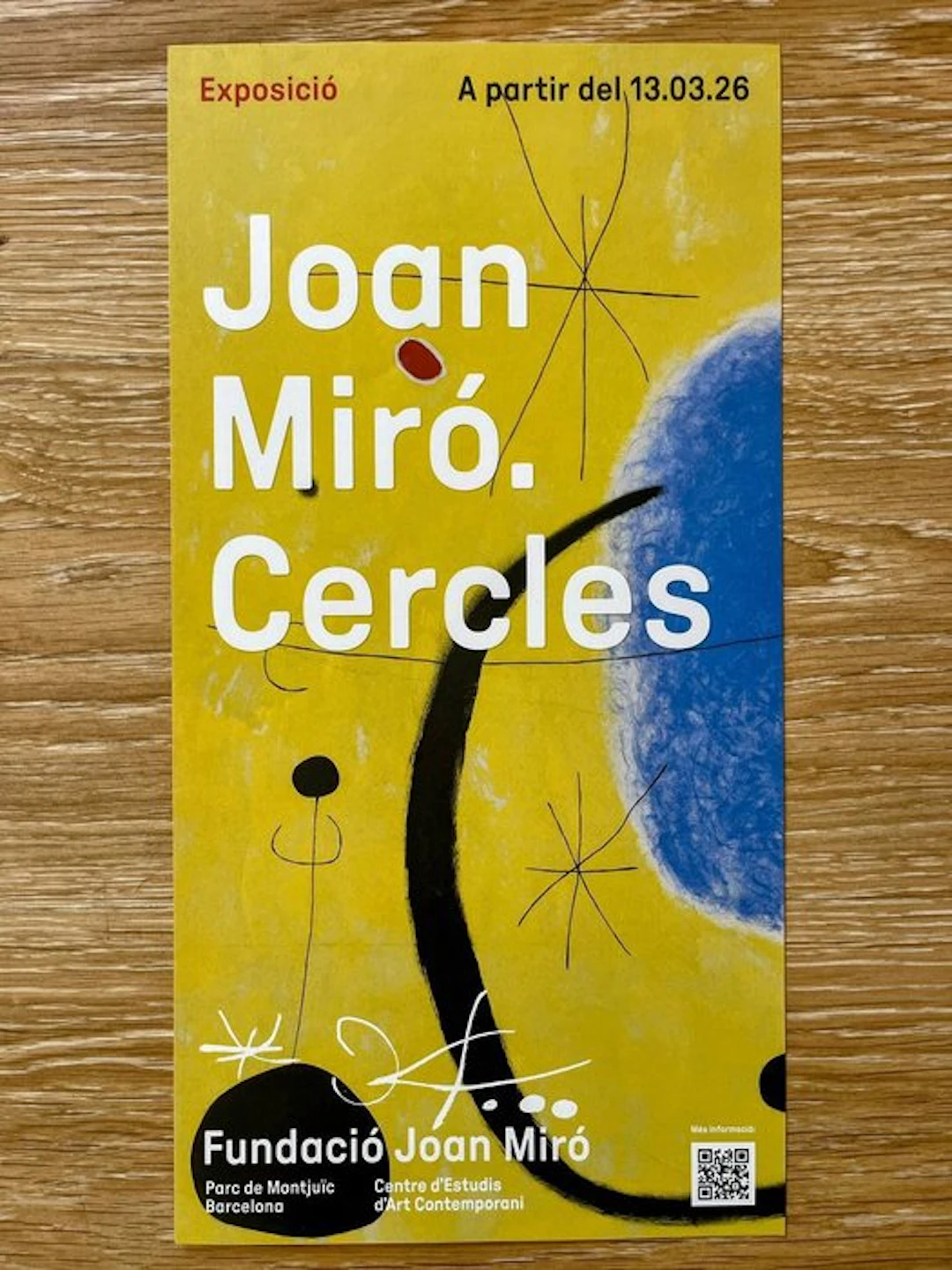 Joan Miró - Exhibition Poster – Joan Miró
