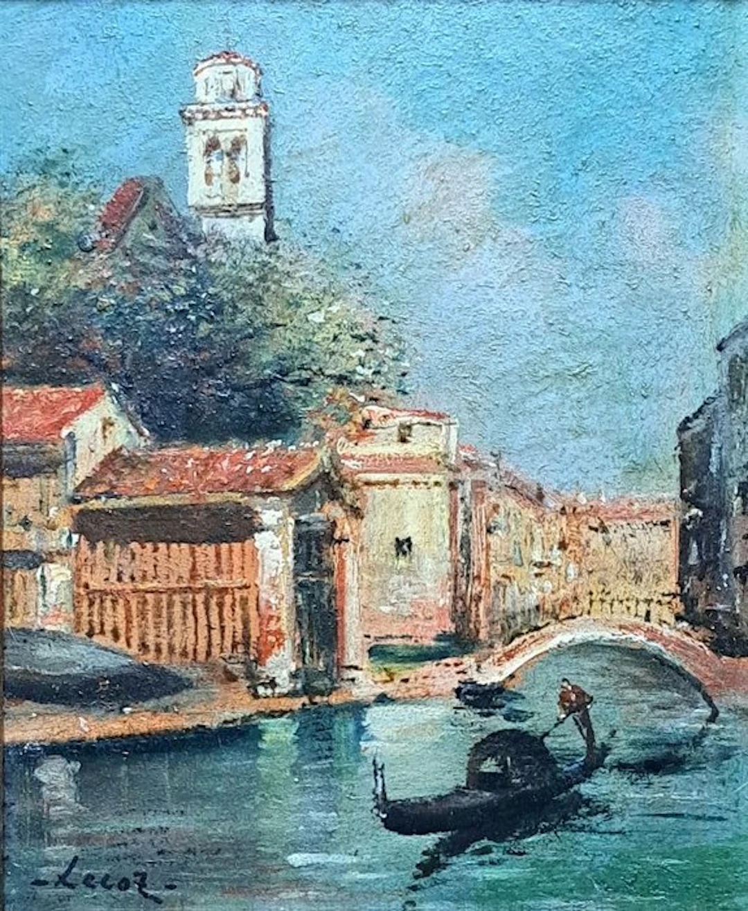 Alphonse Lecoz (1833-1914) - L'Art des Maîtres charpentiers à San Trovaso