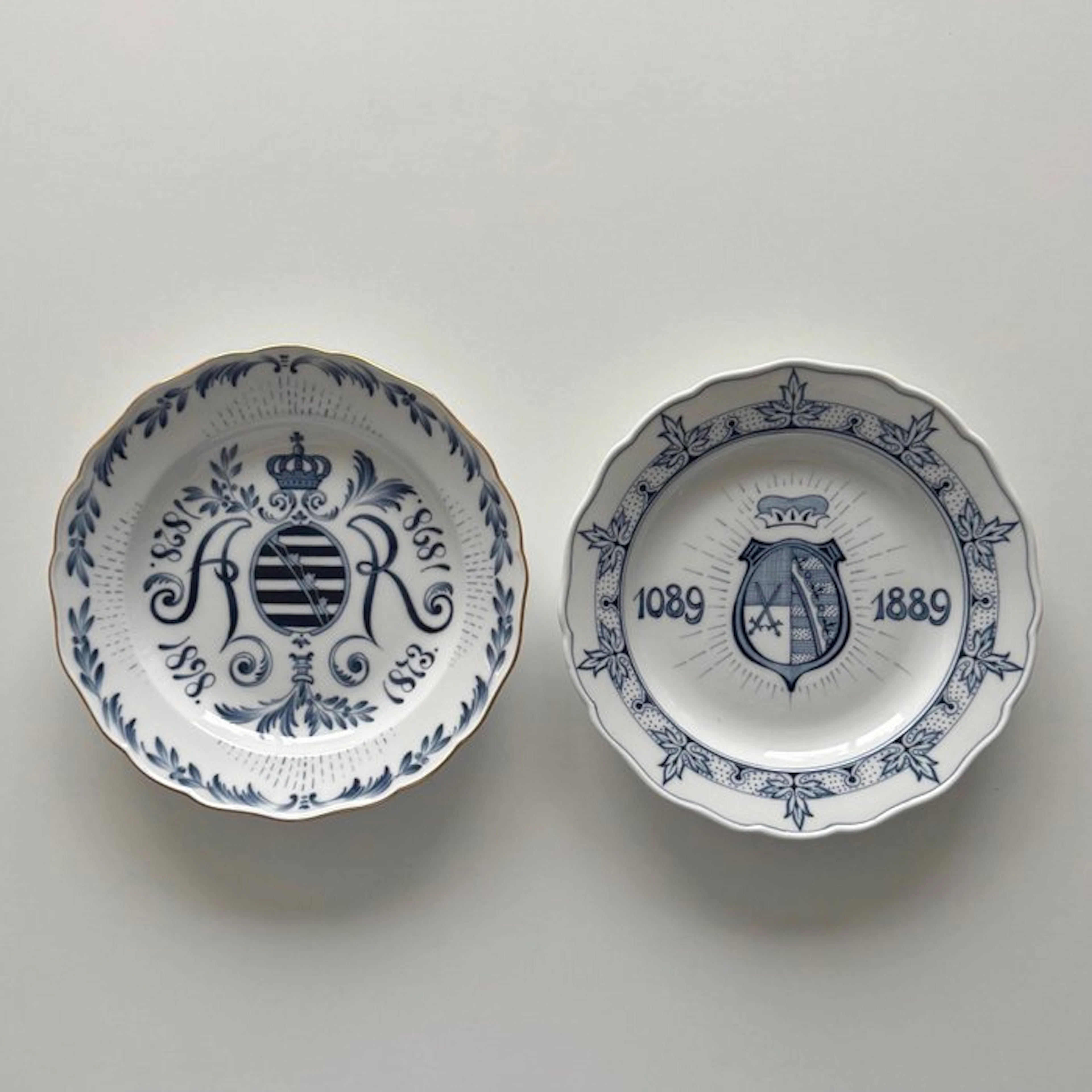 Meissen - Plate - Porcelain - Meissen – Anniversary Plate