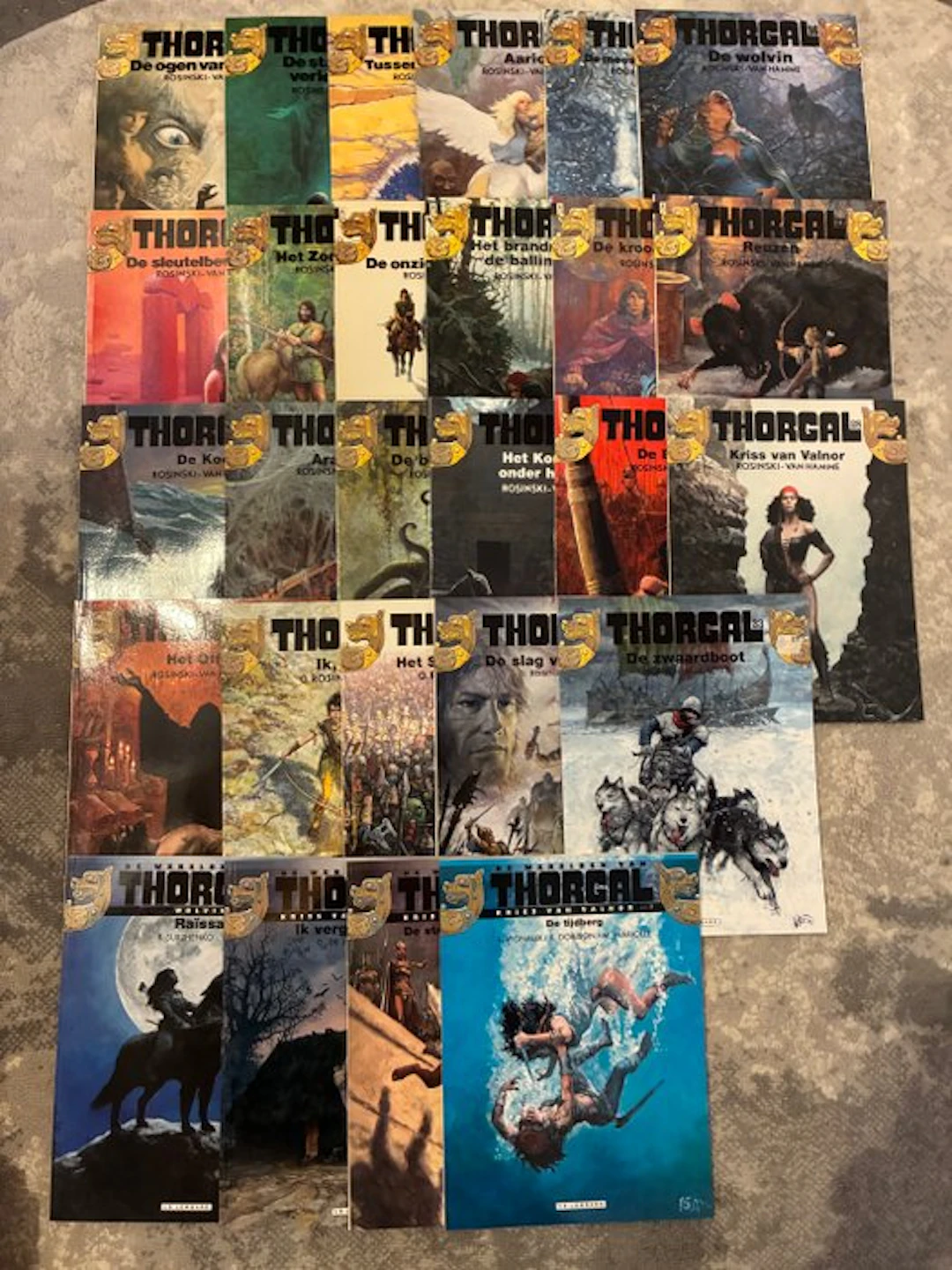 Thorgal - opeenvolgende reeks SC - 27 Album - Various editions
