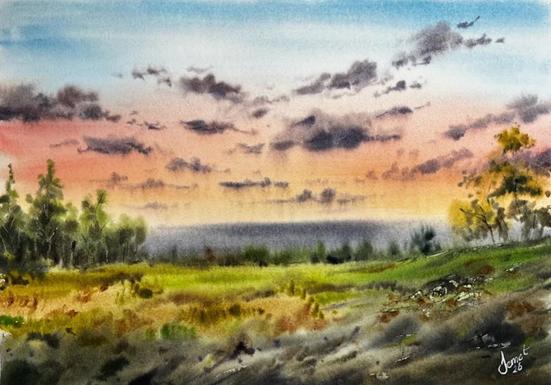 Inci Demet Onvural - Quiet Sunset