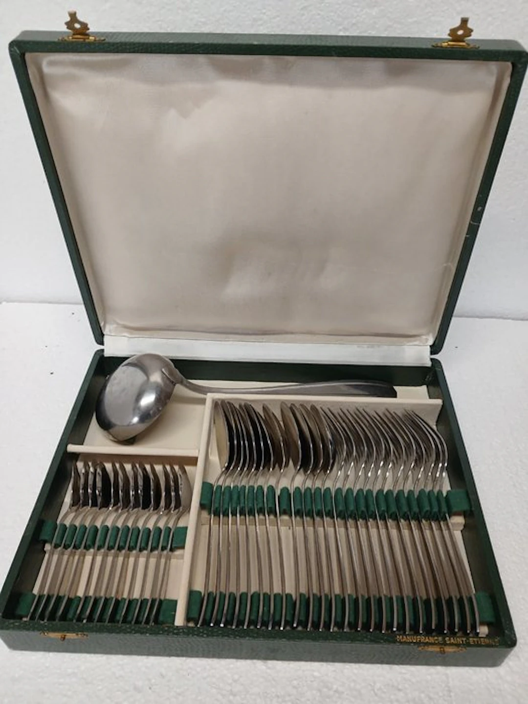 Manufrance - Cutlery set for 12 (37) - Steel