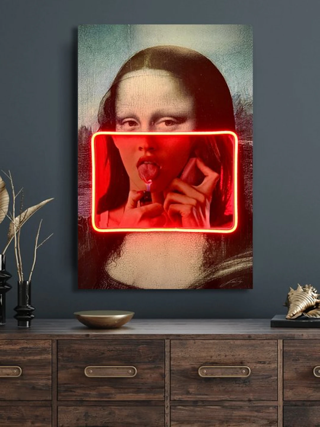 LEDMansion - Gioconda Lollipop V.2. | Led Wall Artwork