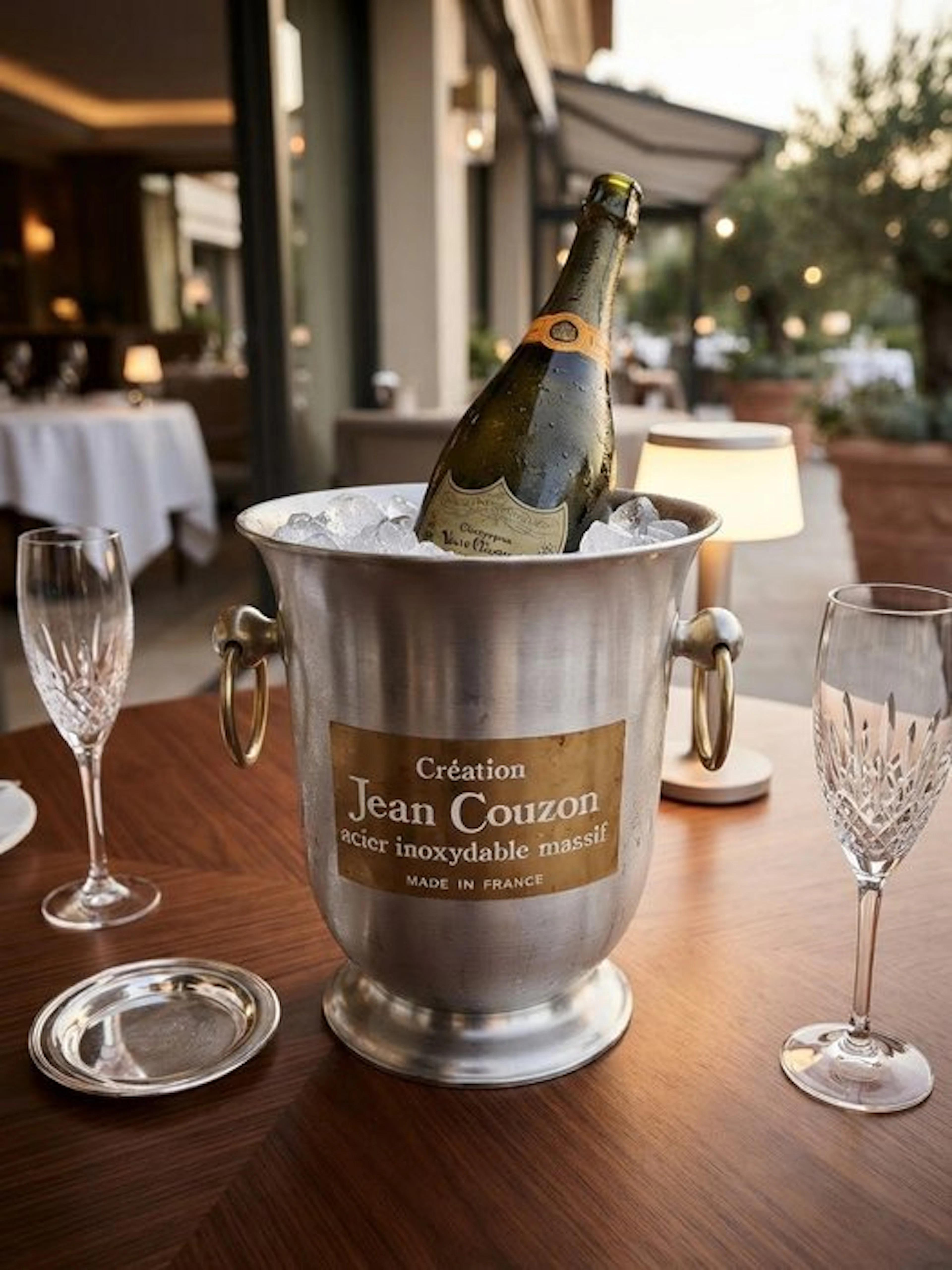 Jean Couzon - Jean Couzon - Champagne cooler - a flared...
