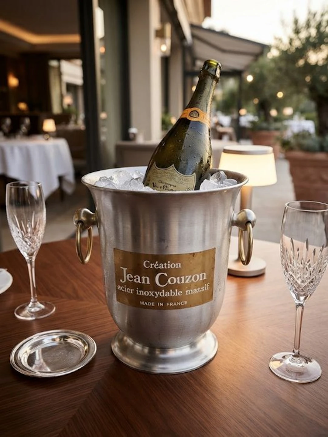 Jean Couzon - Jean Couzon - Champagne cooler - a flared...