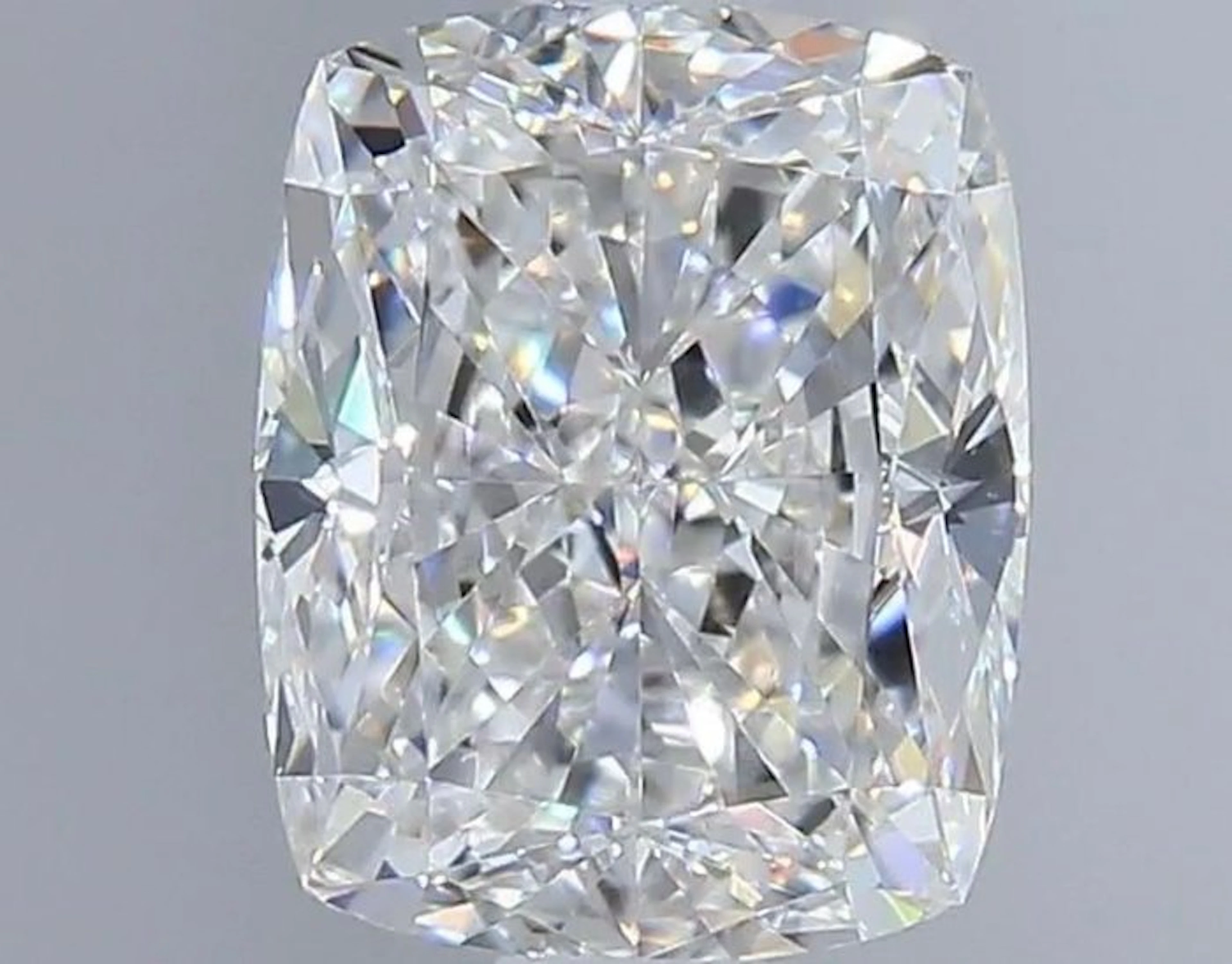 1 pcs Diamond (Natural) - 1.00 ct - Cushion - E - VS1...