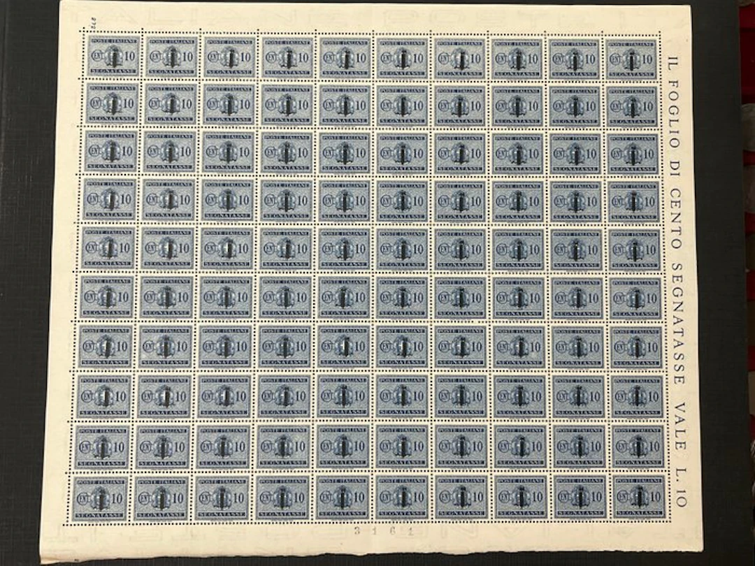 Italy 1944 - RSI revenue stamps