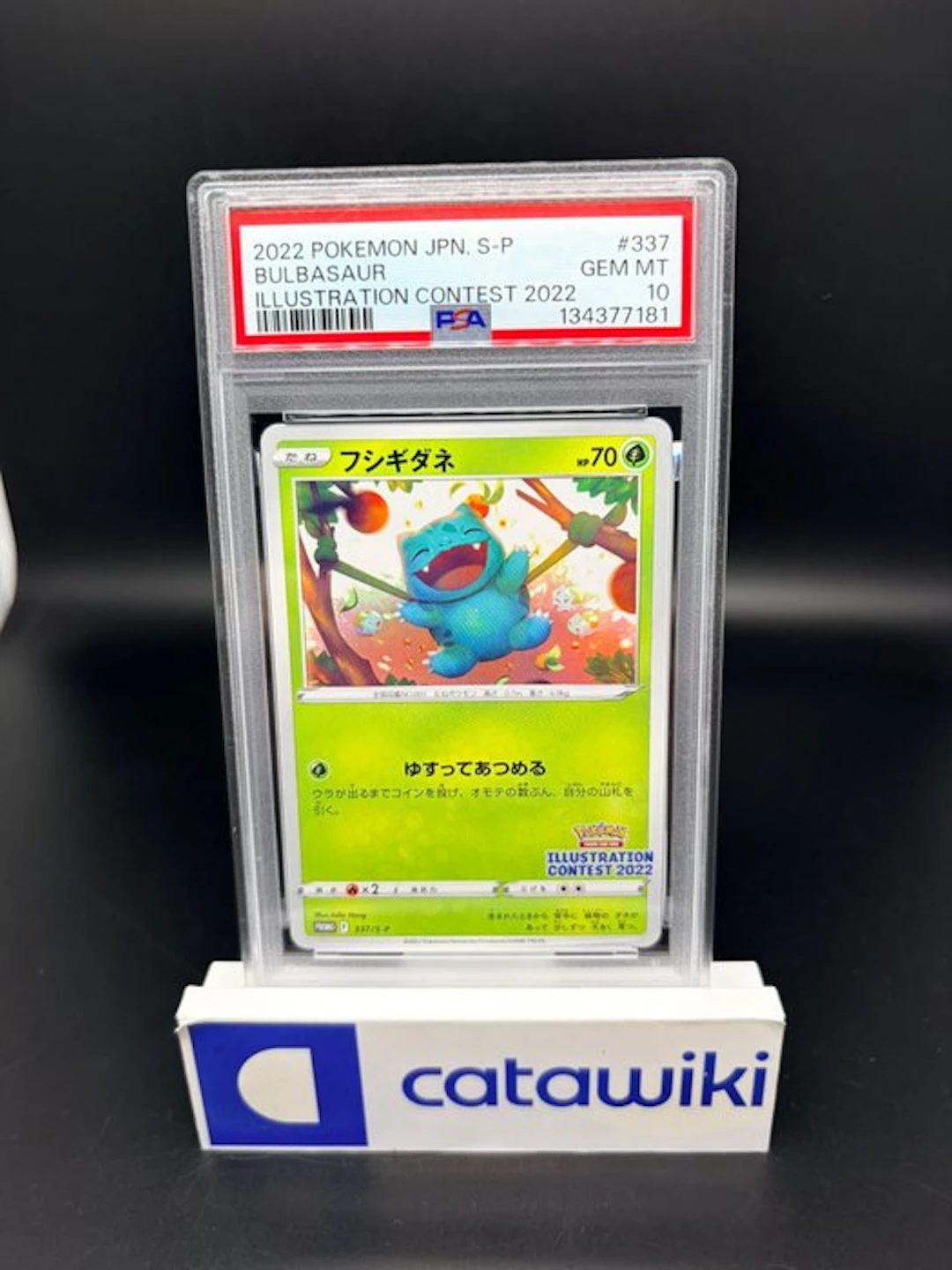 Pokémon - 1 Graded card - Bulbasaur - S-P 337 - PSA 10...