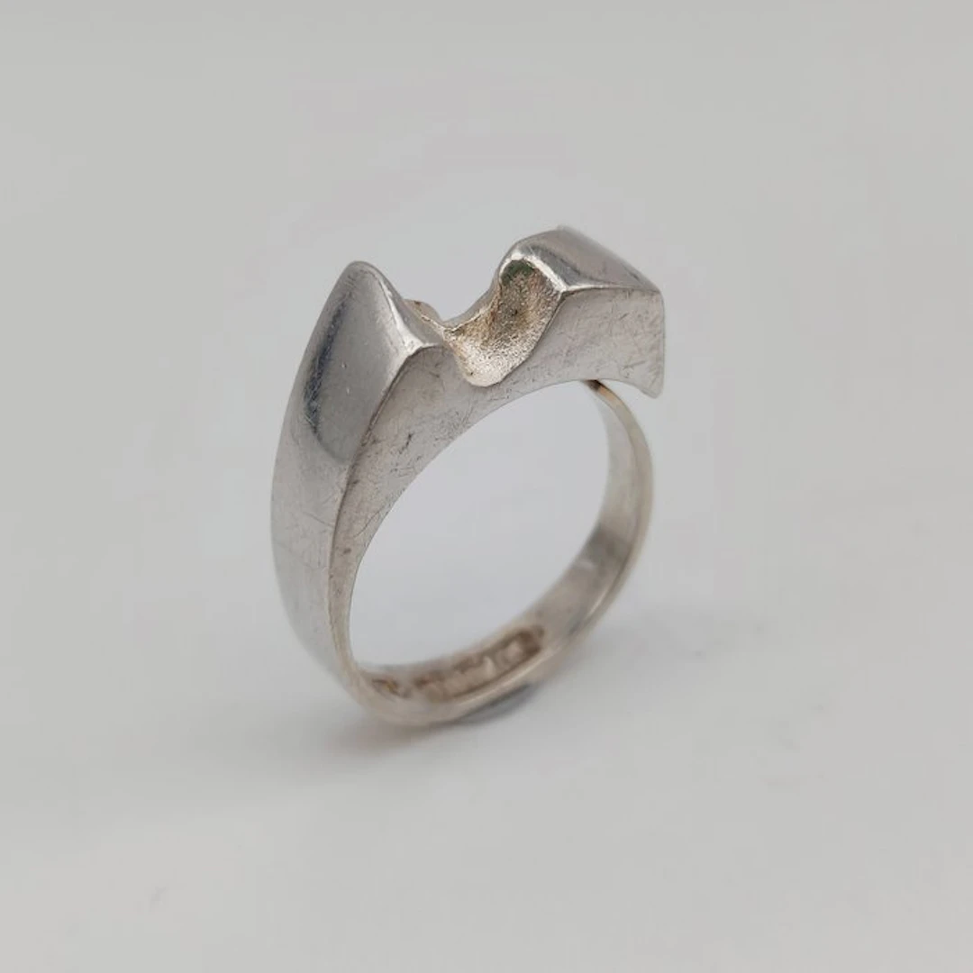 No reserve price - Siru Koru - Ring Silver - Matti J. Hyvärinen