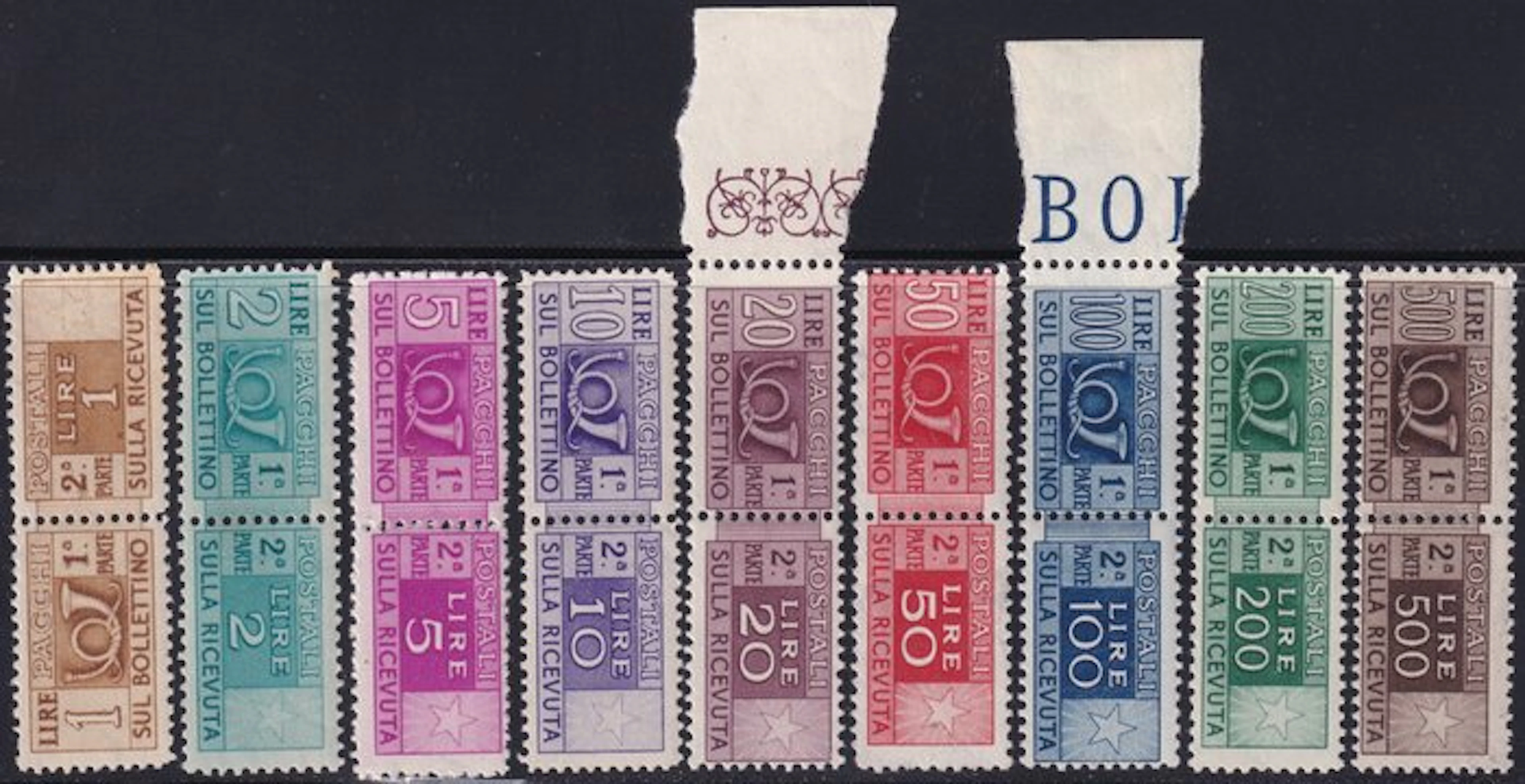 Italian Republic 1946/51 - Postal Parcels + Authorized Delivery