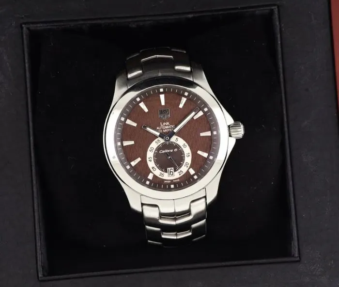 TAG Heuer - TAG Heuer Link Calibre 6 Brown - No reserve...