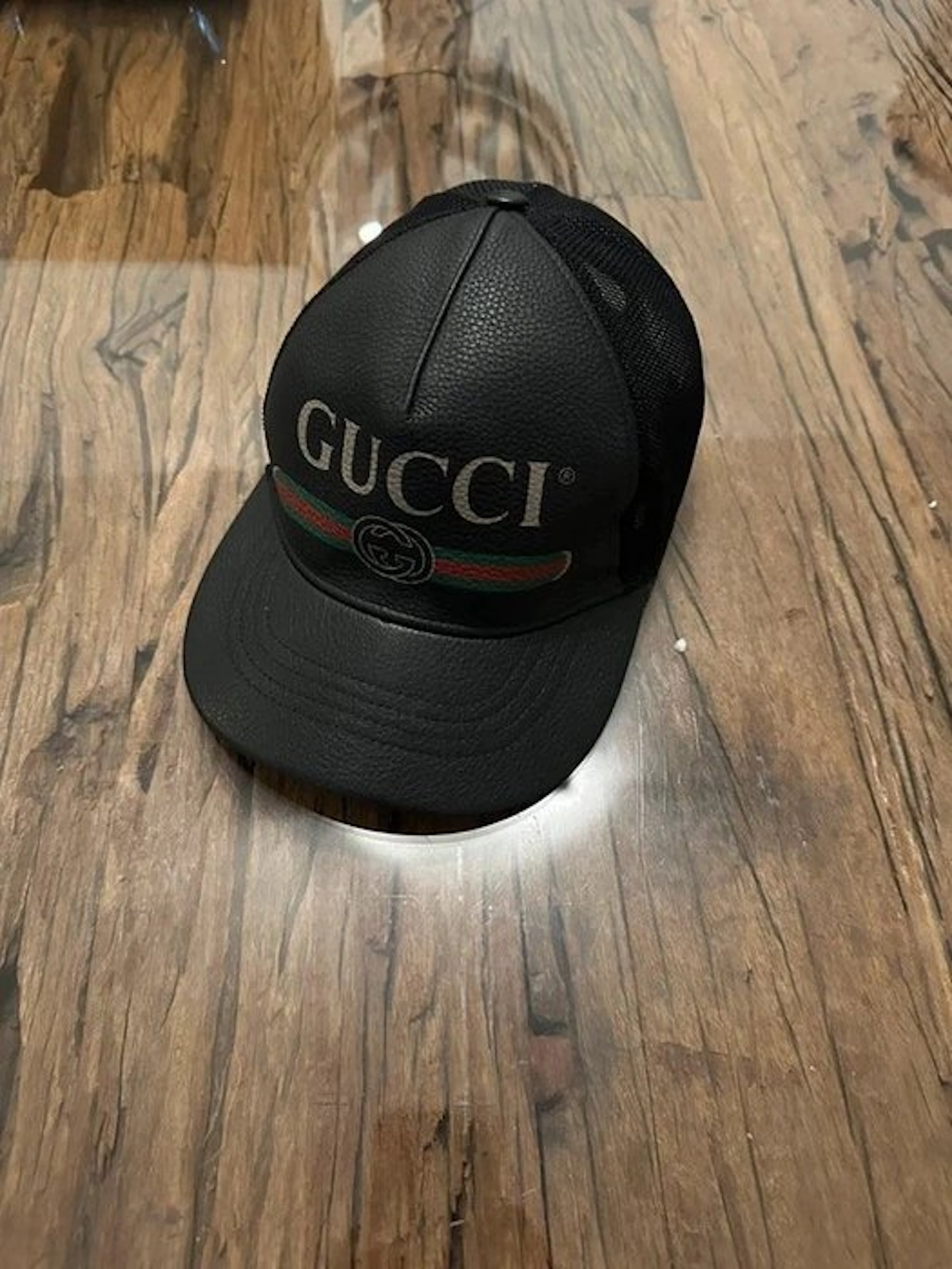 Gucci - Hat (1) - Leather, Textile, Metal
