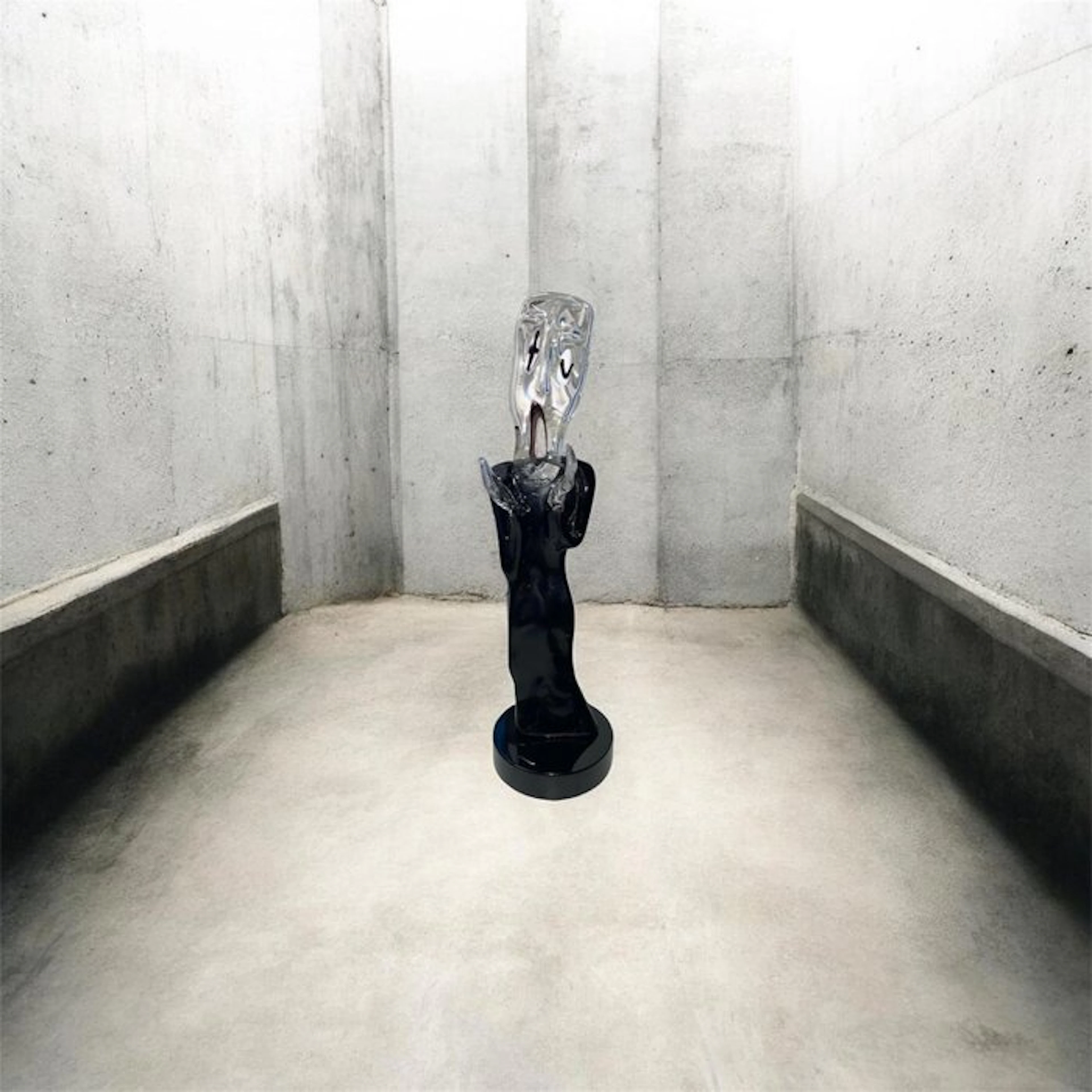 Sculpture, Munch - 30 cm - Glass