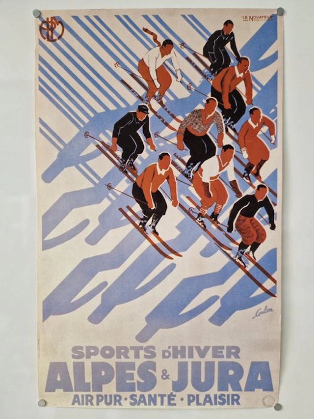 Eric de Coulon - Sport d'Hiver Alpes & Jura - 1980s