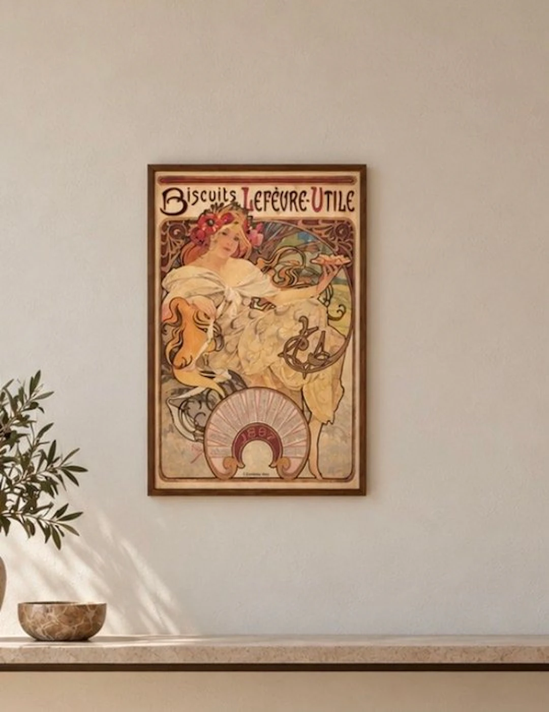 Alphonse Mucha (after) - Manifesto Art Nouveau per i...