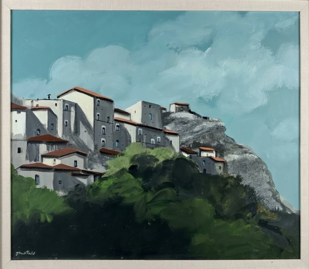 Enotrio Pugliese (1920-1989) - Paesaggio Calabrese