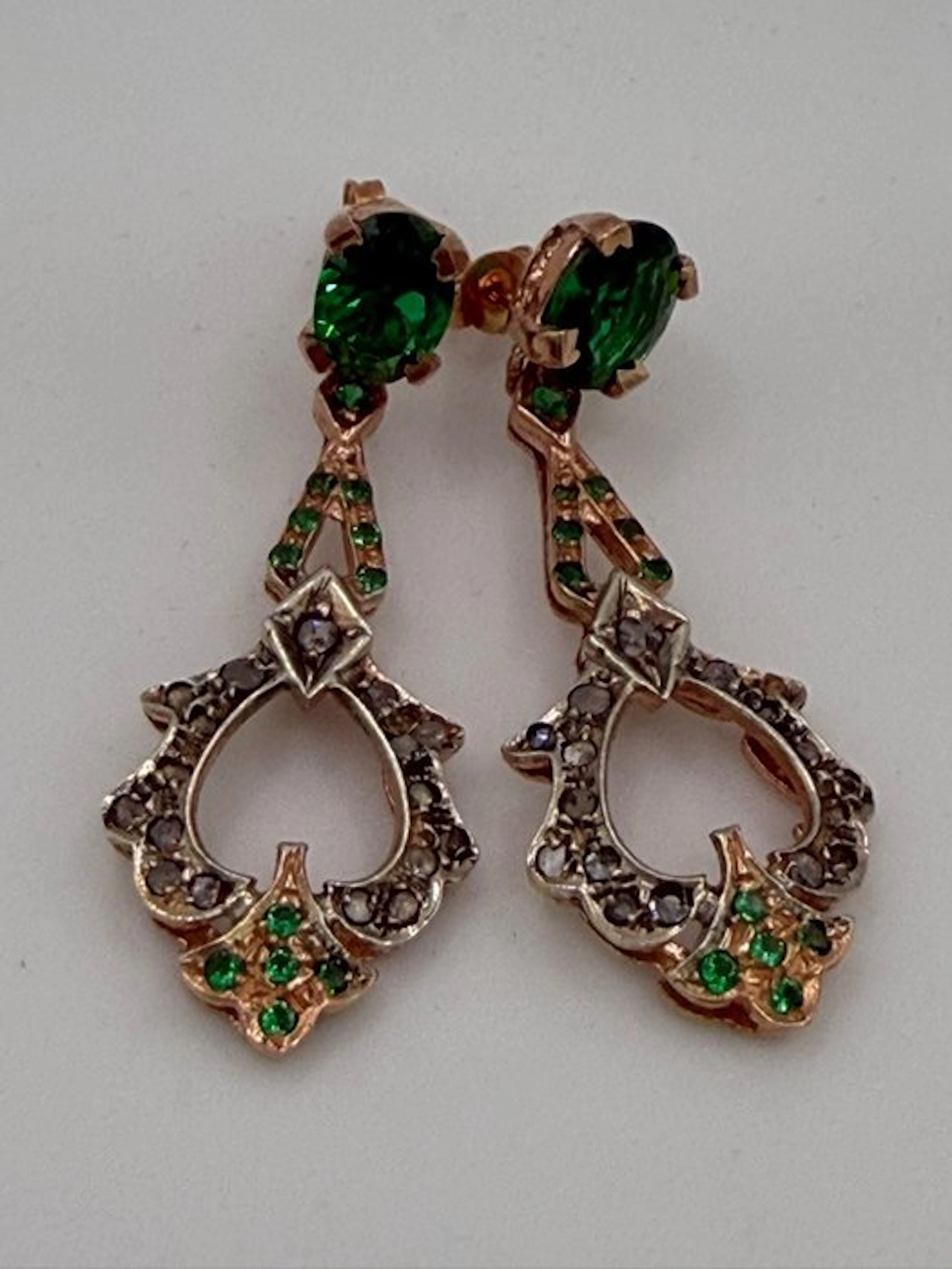 No reserve price - Earrings - 9 kt