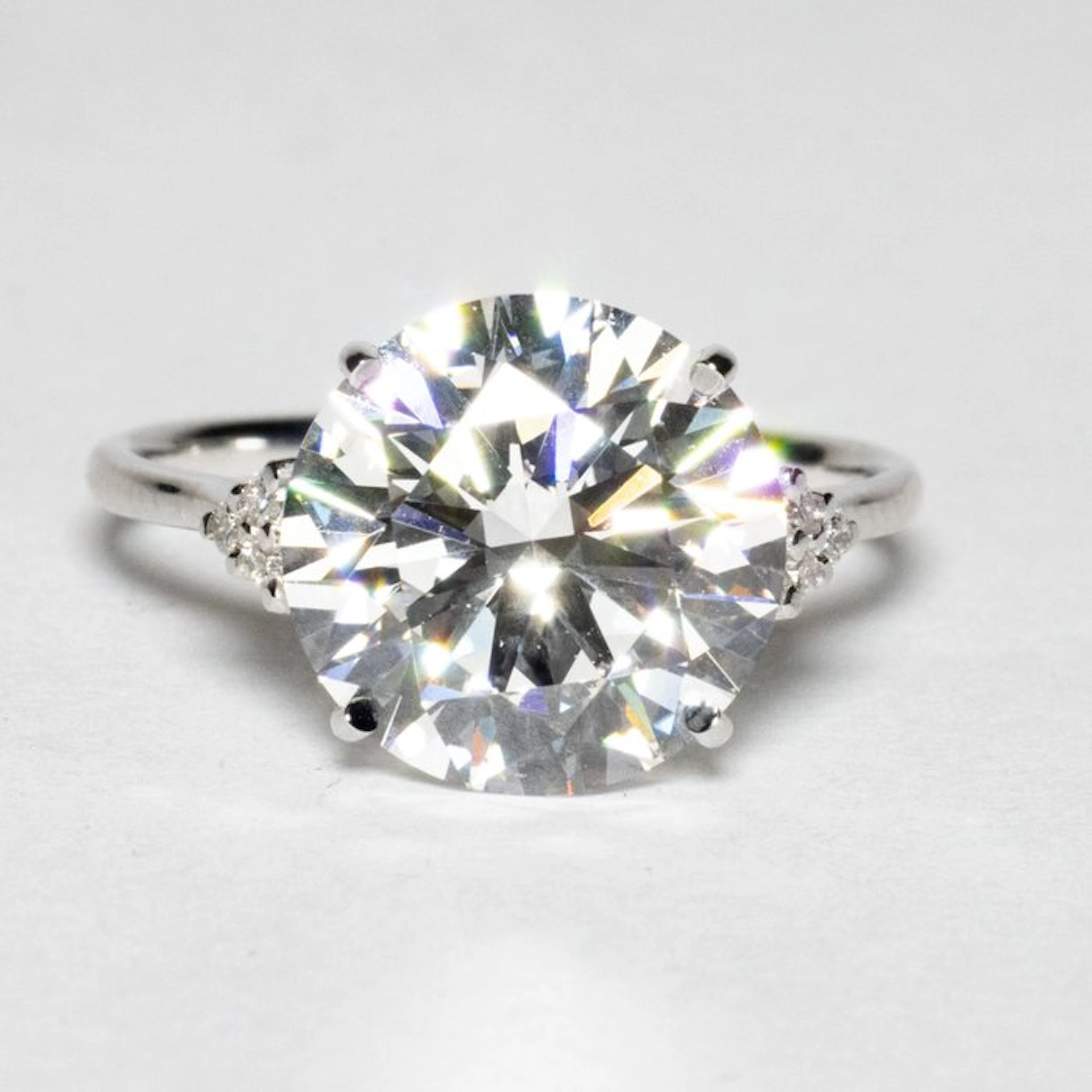 No reserve price - Engagement ring - 18 kt
