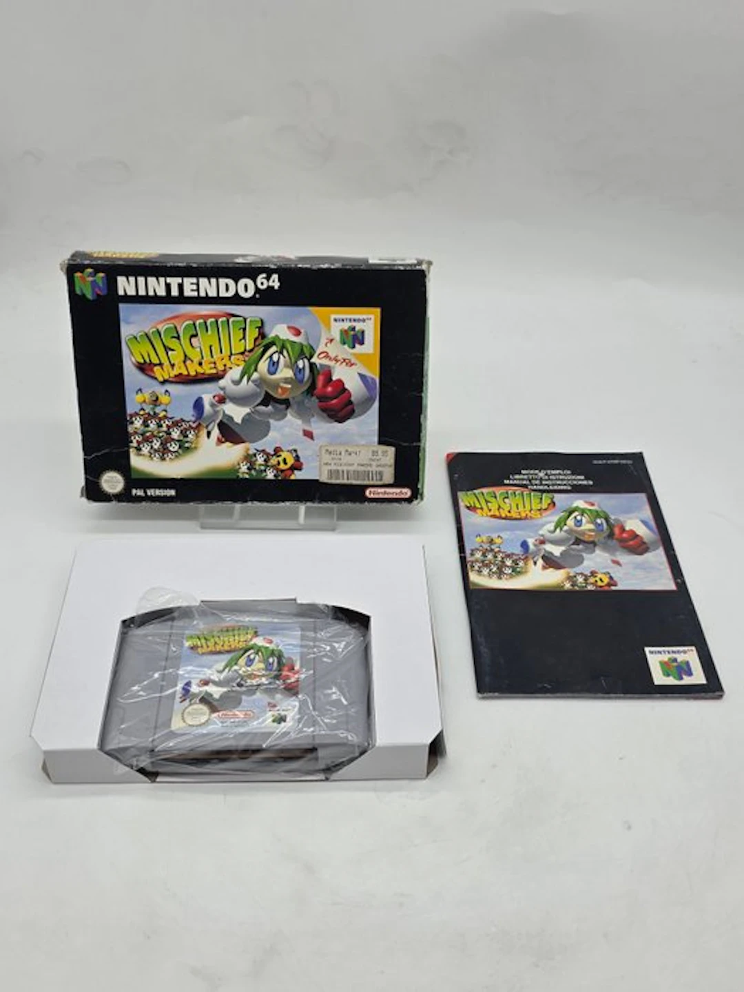 Nintendo - Nintendo 64 - "Mischief Makers" n64 - Rare...