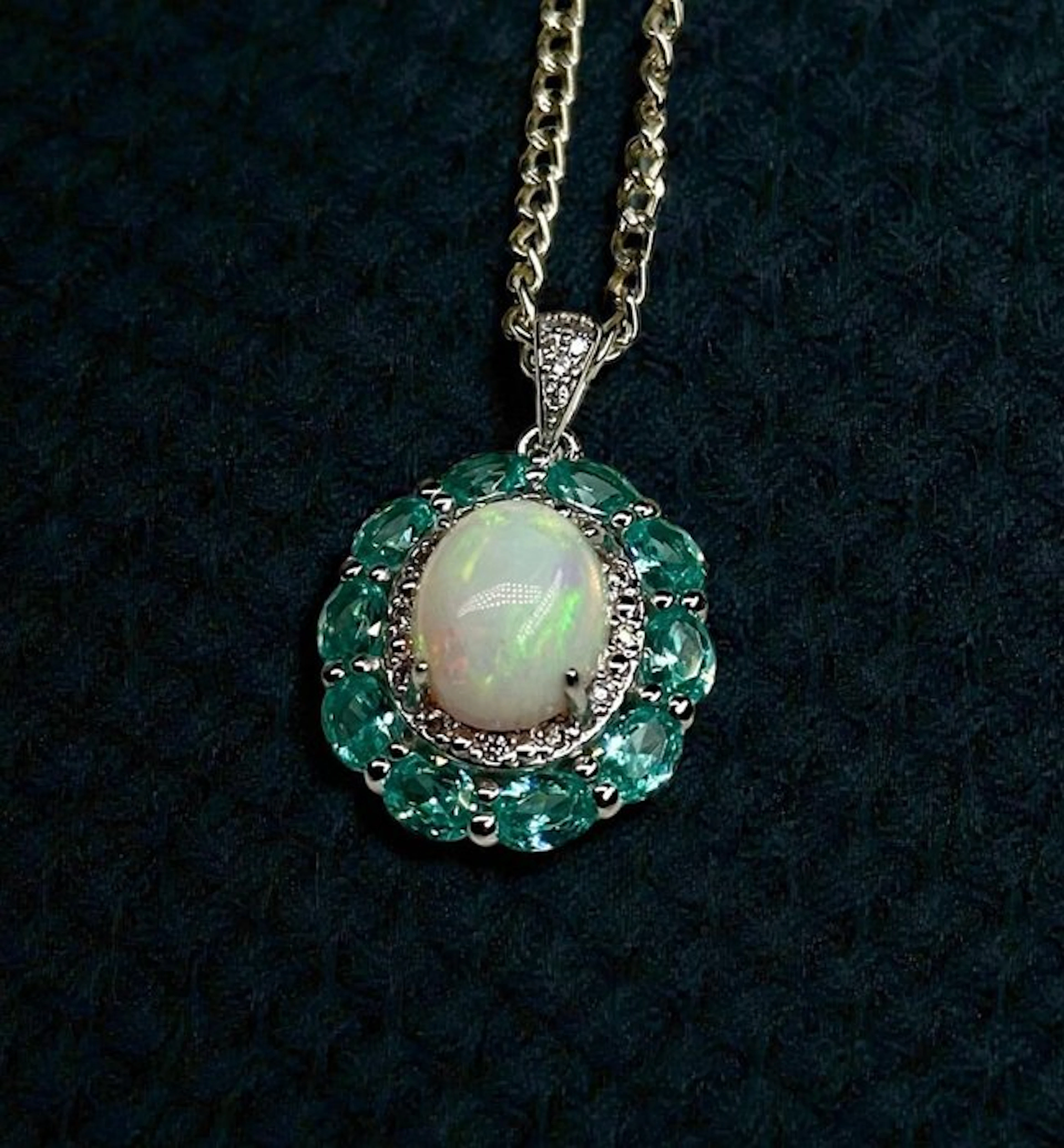 No reserve price - Necklace 925 Sterling Silver Pendant...