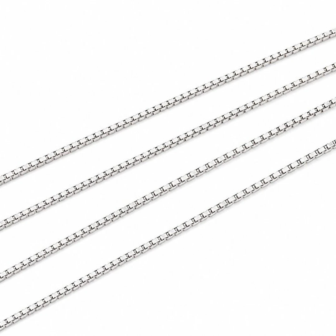 UnoAErre - Necklace - 18 kt. White gold - Made In Italy - Hand Made