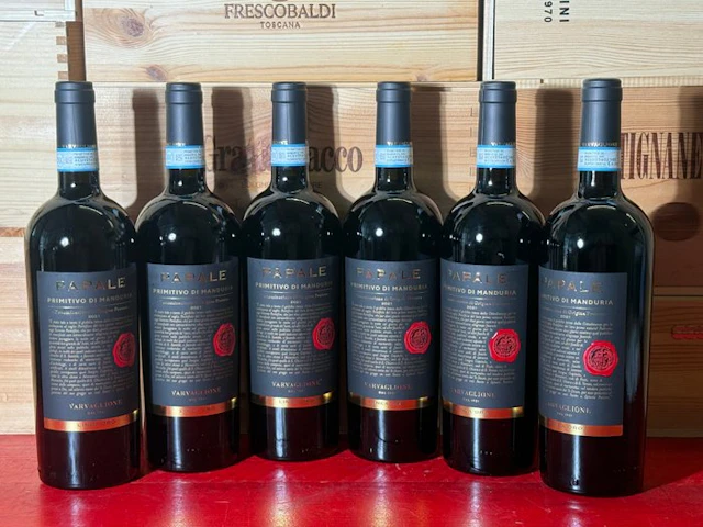 2021 Varvaglione, Papale Oro - Primitivo di Manduria DOC - 6 Bottle (0.75L)