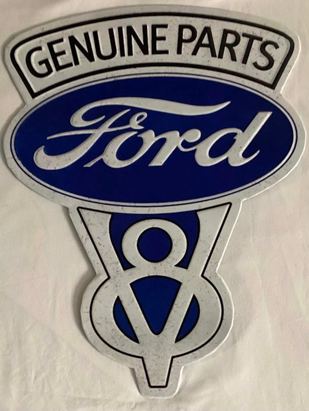 Ford - Ford Genuine Parts V8 teken - Sign - Metal