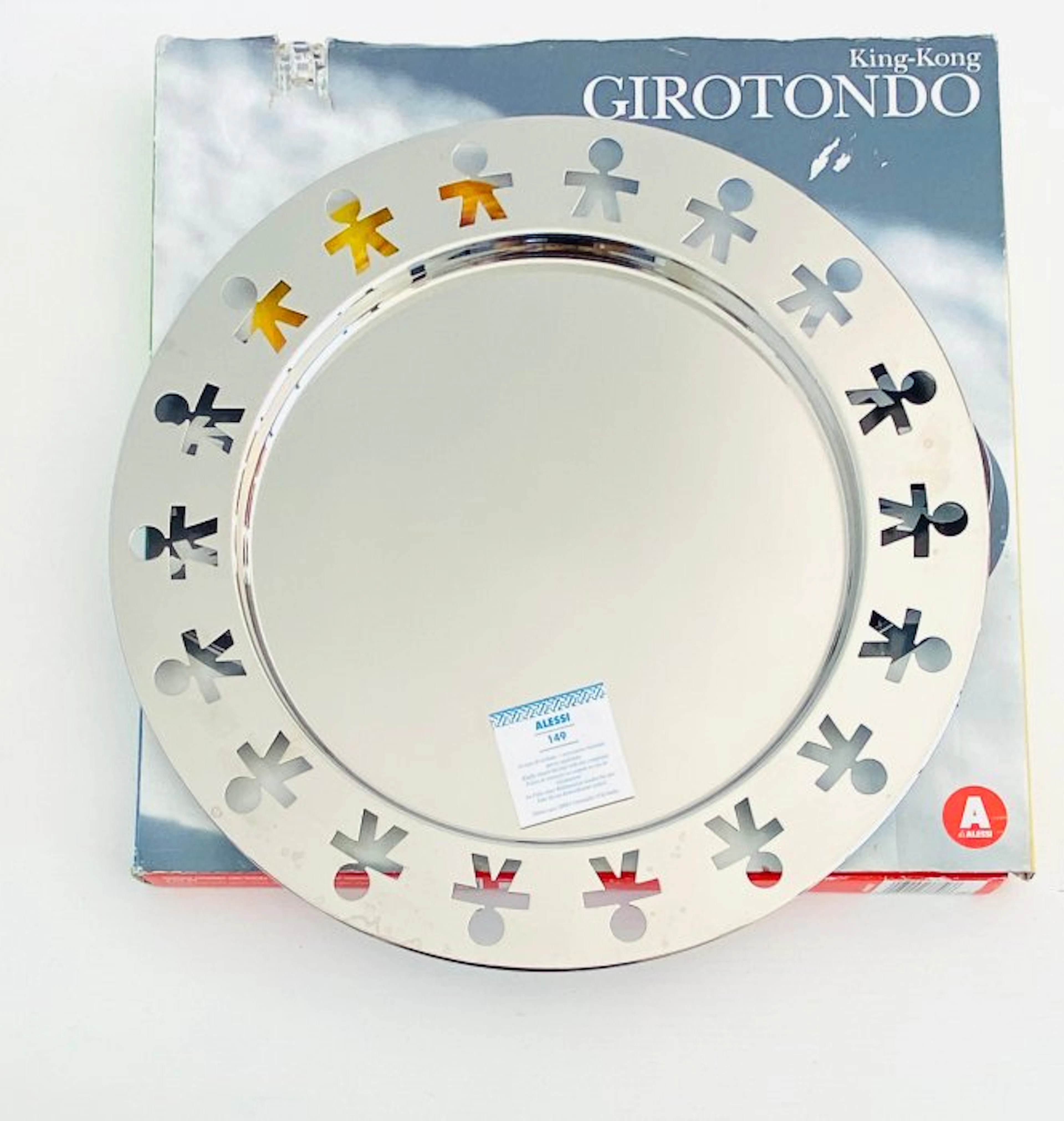 Alessi - King-Kong - Tray - ring-around-the-rosie - Steel - Giovannoni