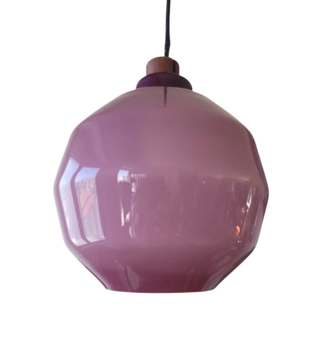 Lamp - Murano glass, jacketed glass