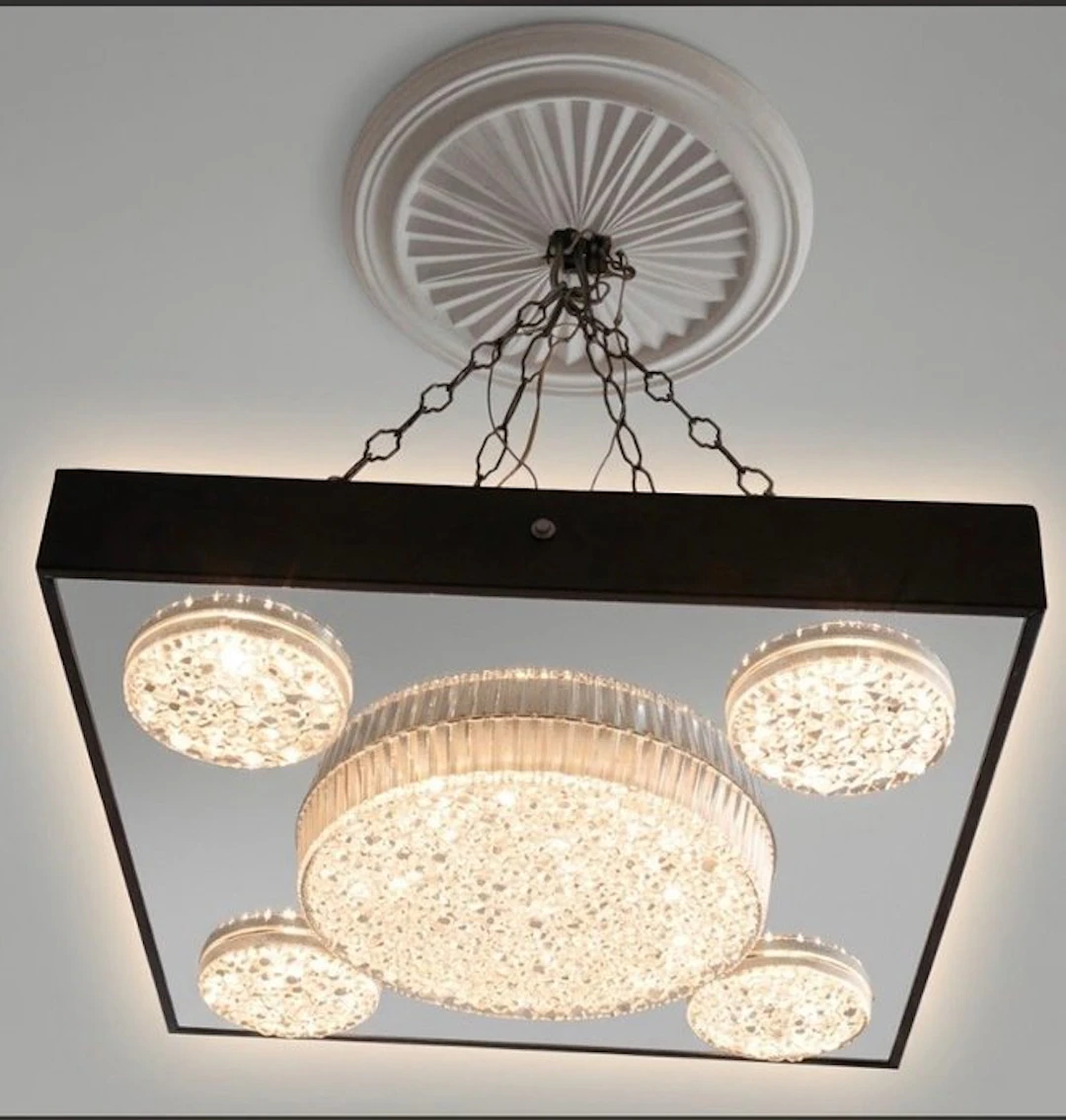 generico - vintage - Hanging lamp - Iron