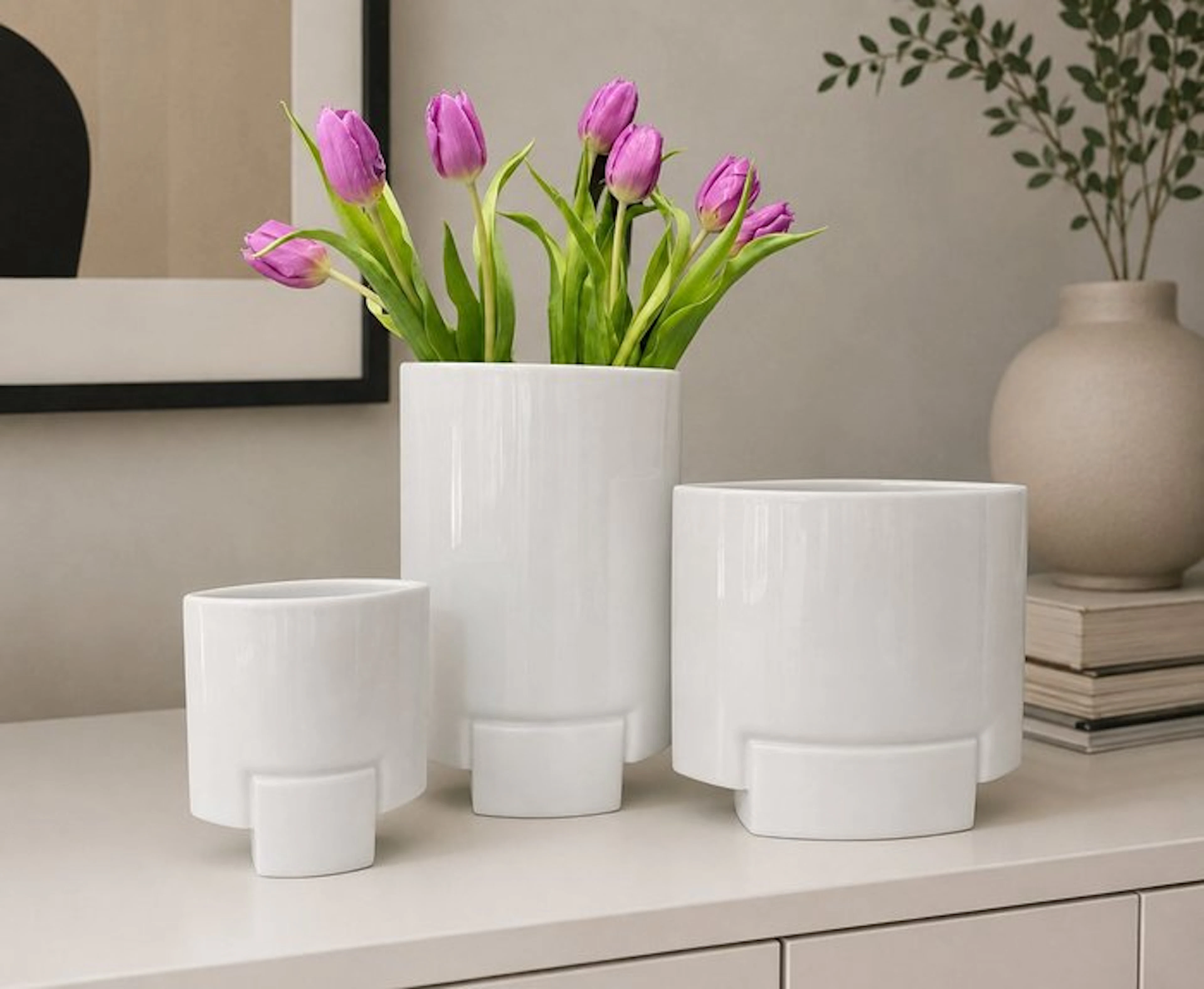 Rosenthal - Michael Boehm - Vase (3) - Debüt - Porcelain