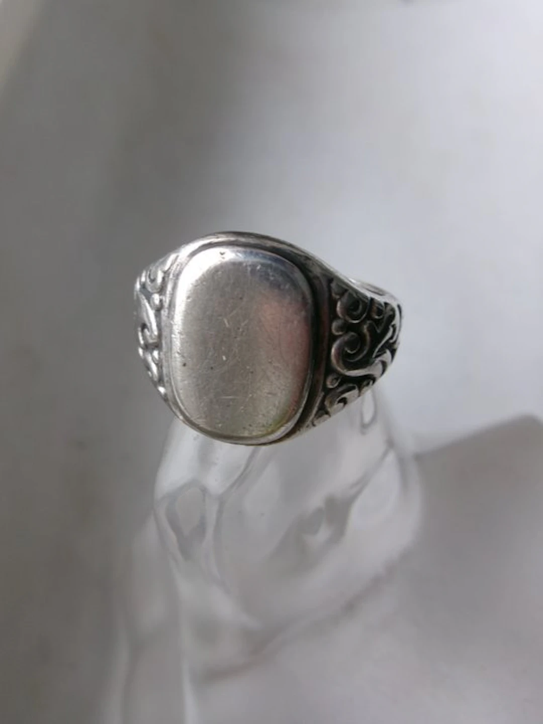 Silver - Ring - Art Deco Signet