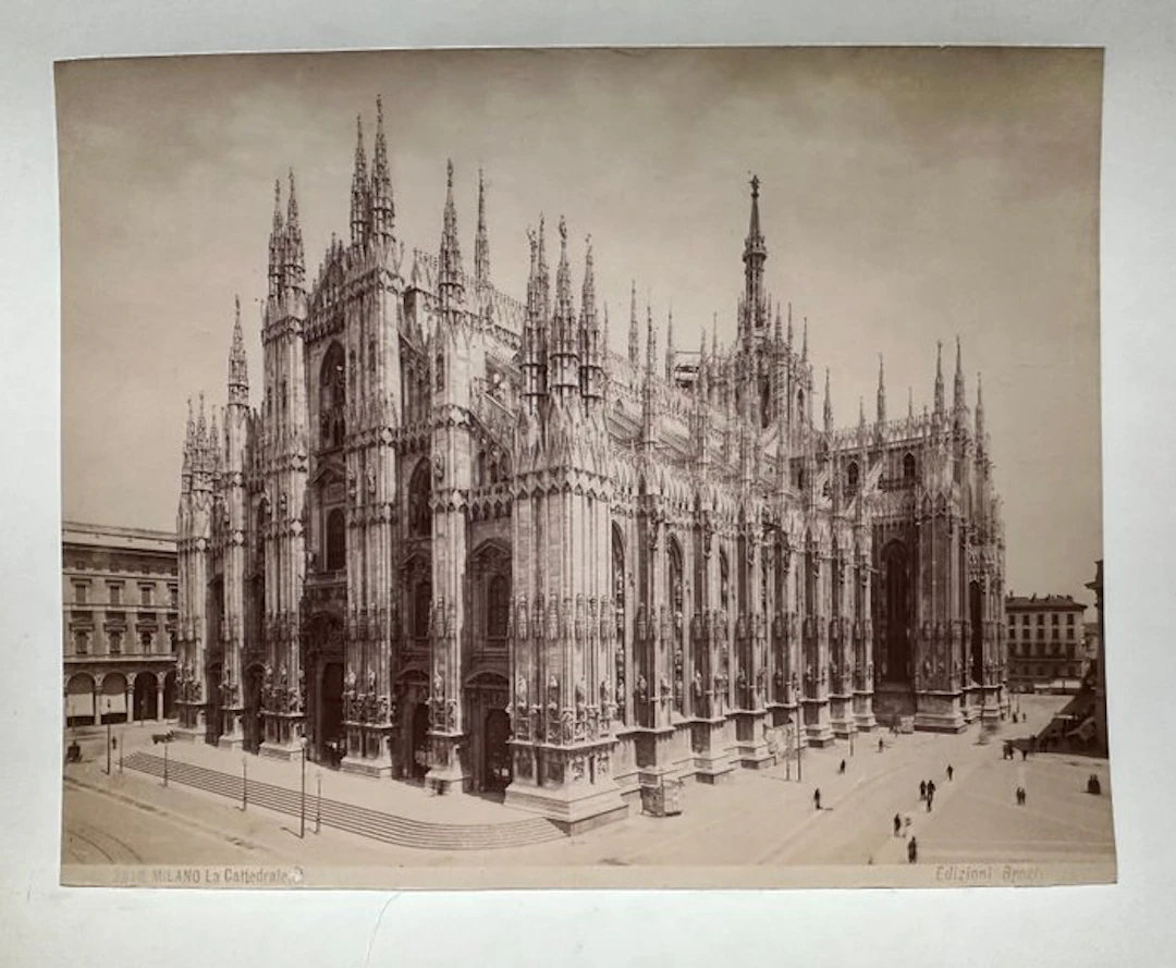 Giacomo Brogi - Milano - Collezione di tre Fotografie antiche dell’800