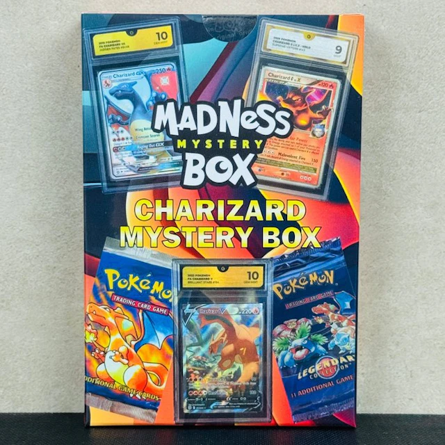Pokémon Mystery box - Madness Mystery Box - Charizard...