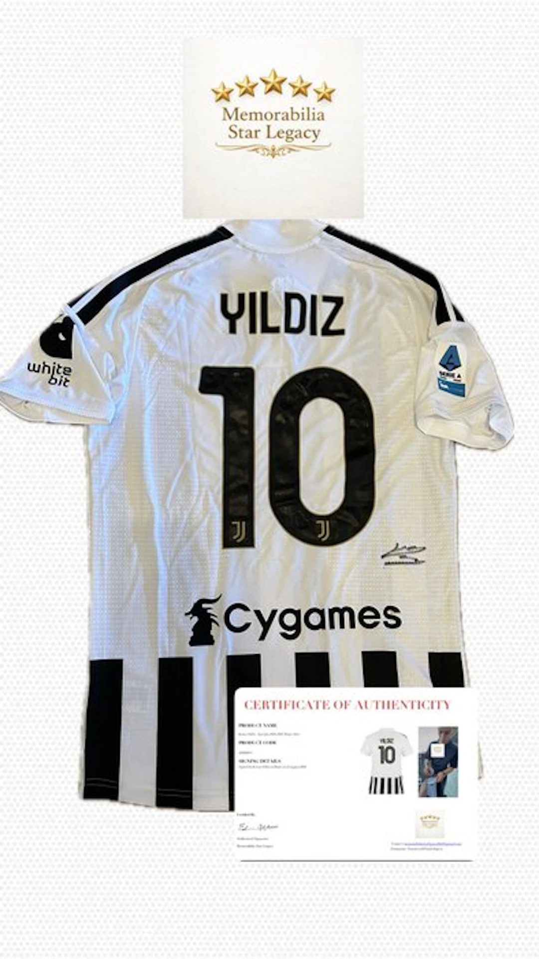 Juventus - Kenan Yildiz - 2027 - Football shirt