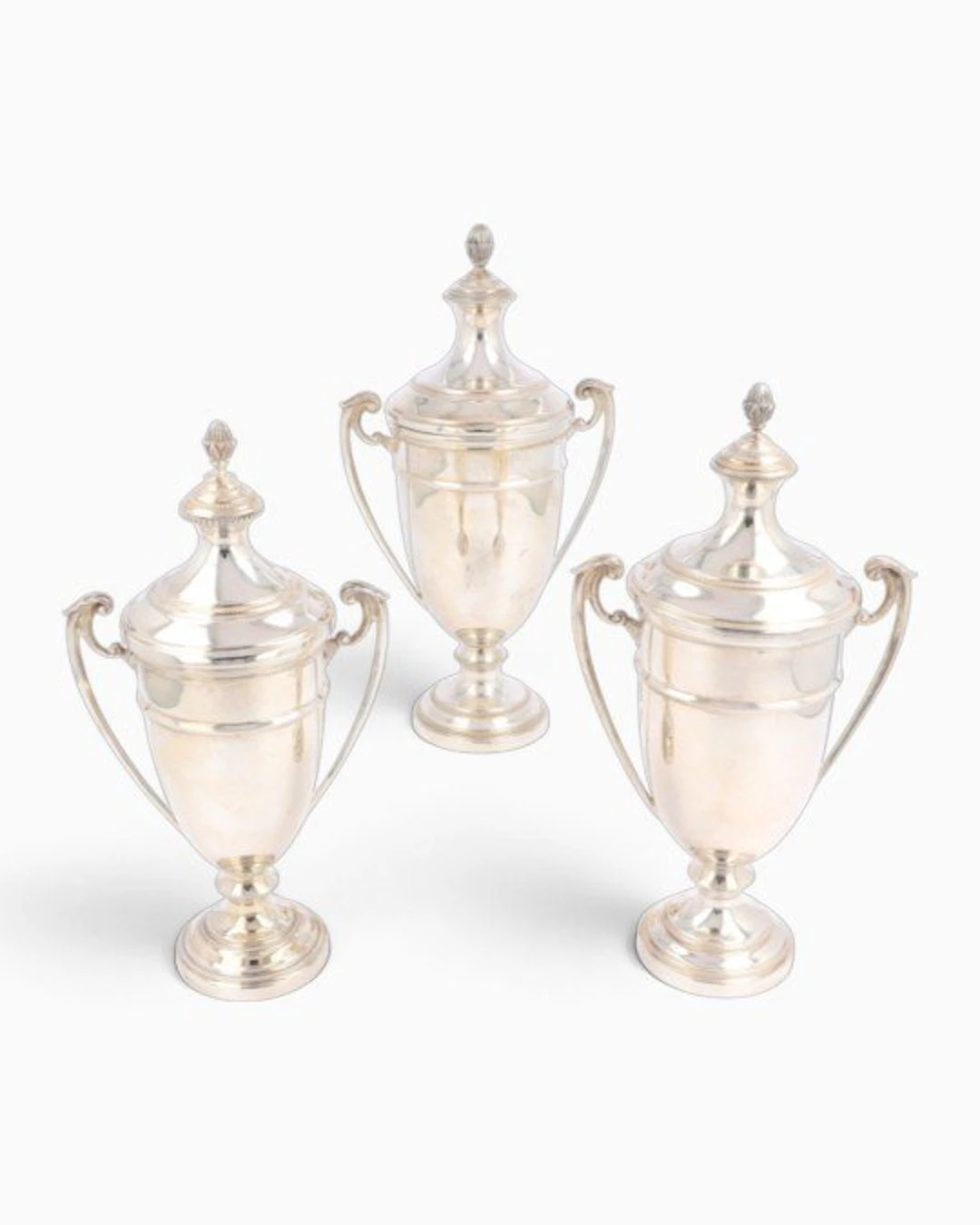 R. Miracoli e Figli. - Goblet (3) - .800 silver