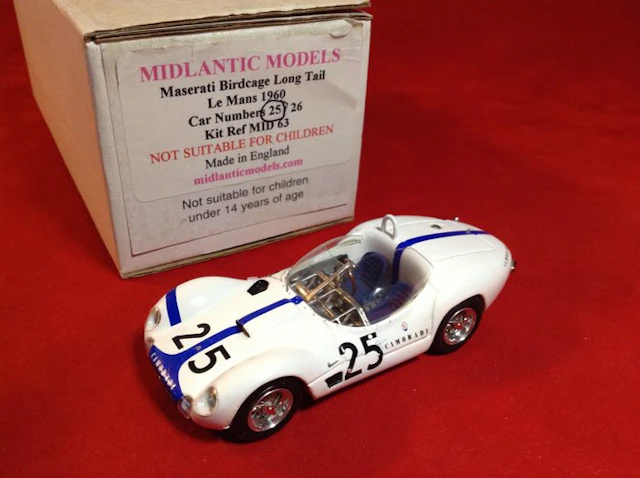 Midlantic - made in England 1:43 - Model race car...