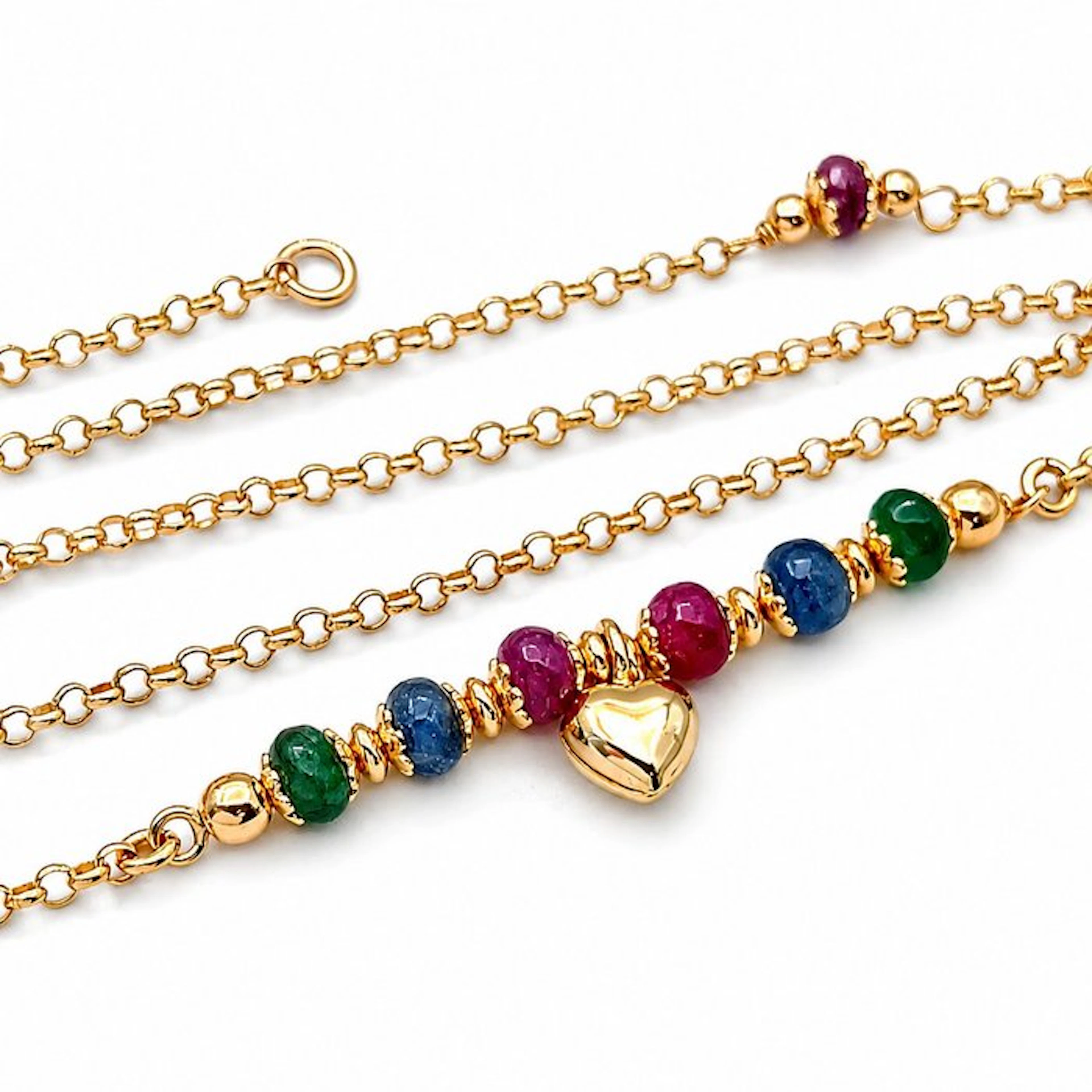 Necklace with pendant - 18 kt