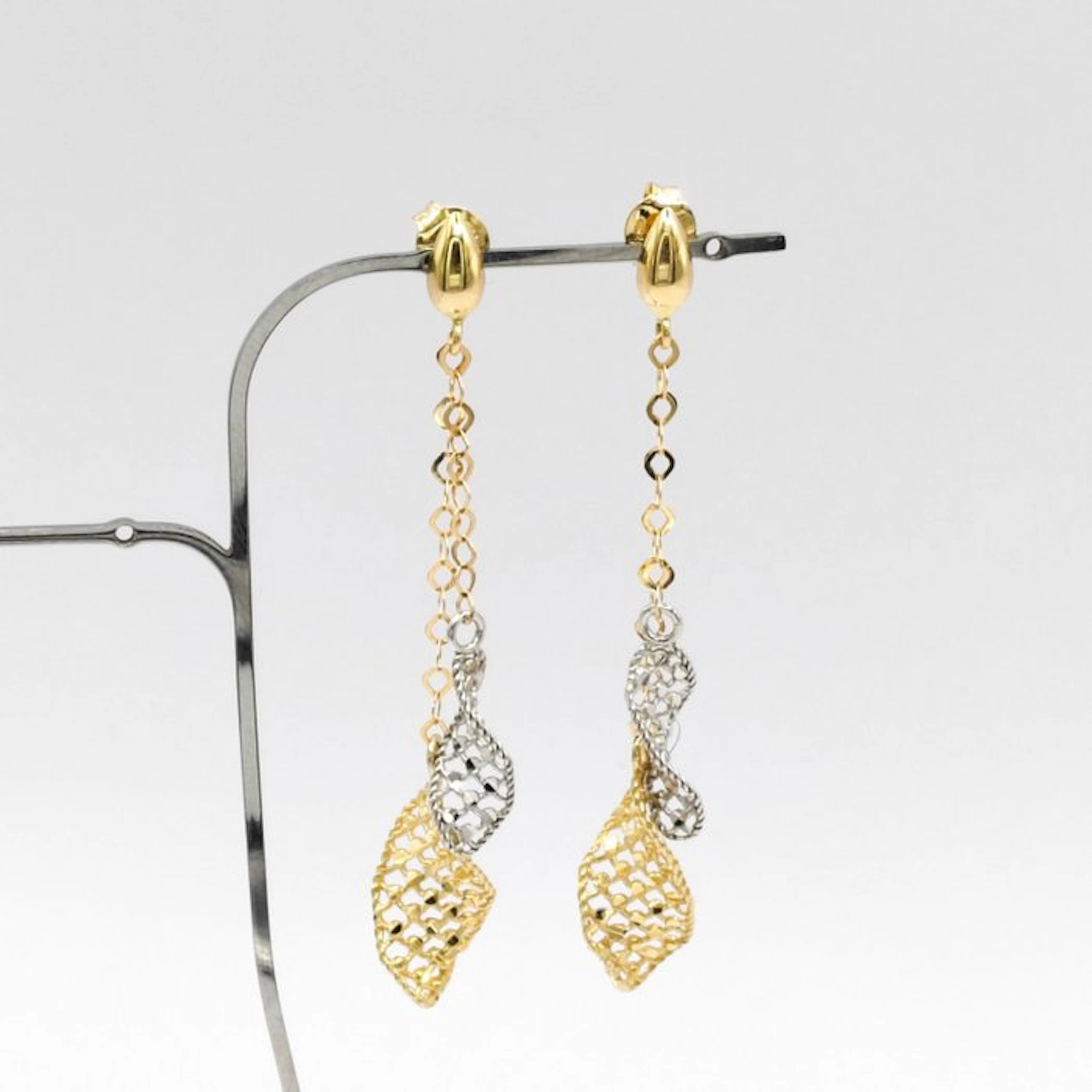 No reserve price - Earrings - 18 kt. Yellow gold