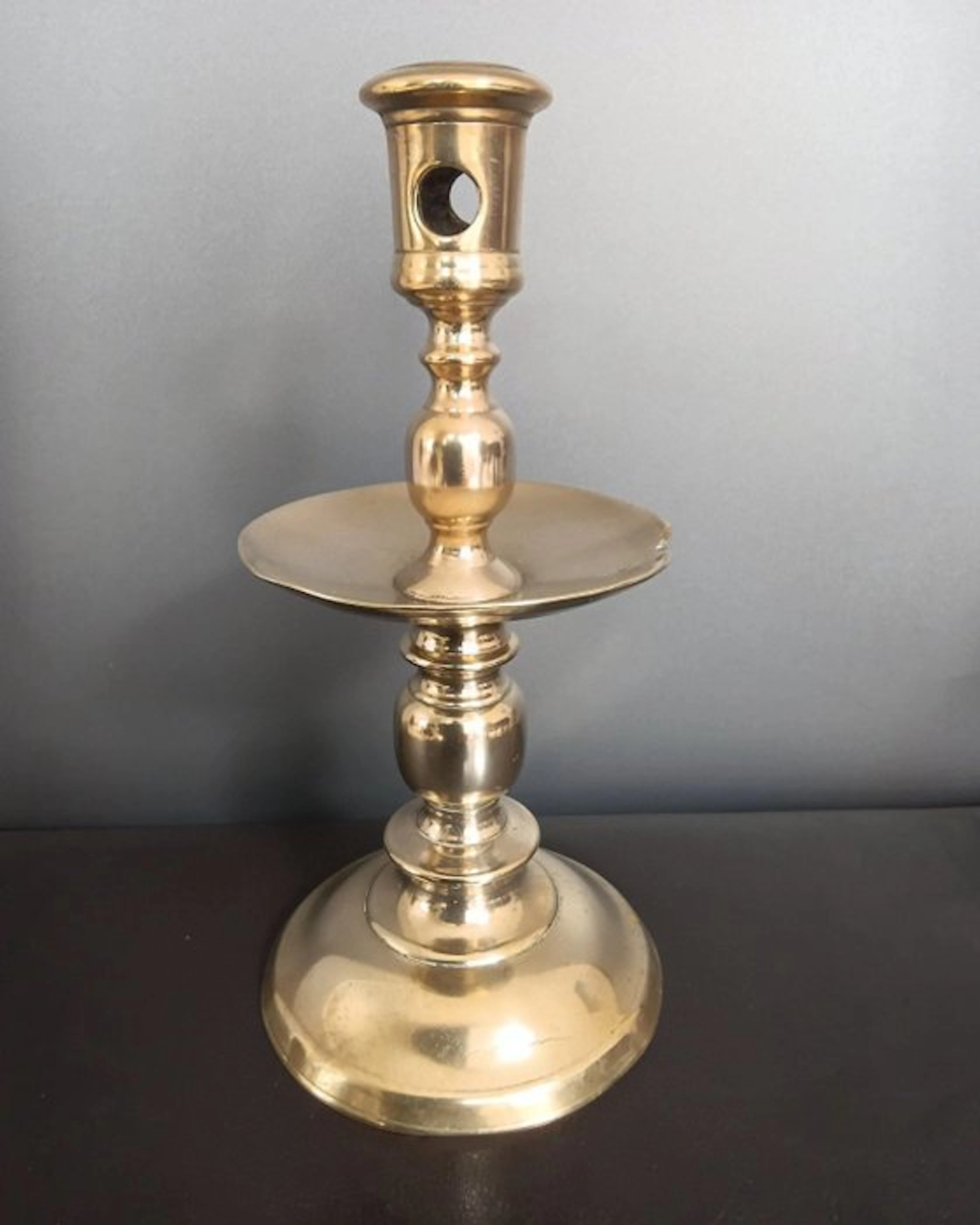 Candleholder - Heemskerk, Messing, 17th century