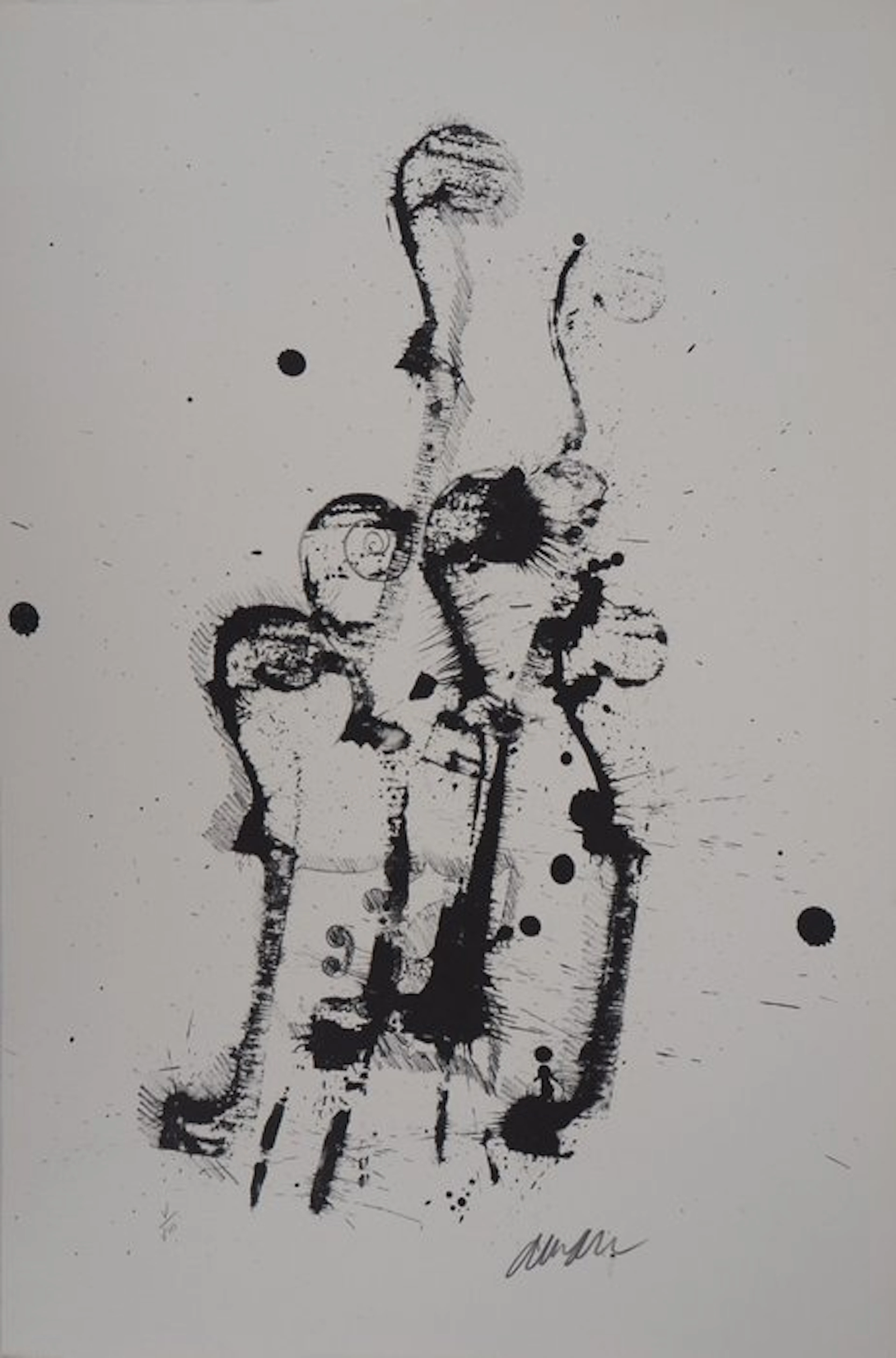 Fernandez Arman (1928-2005) - Empilement de Crosses de violon