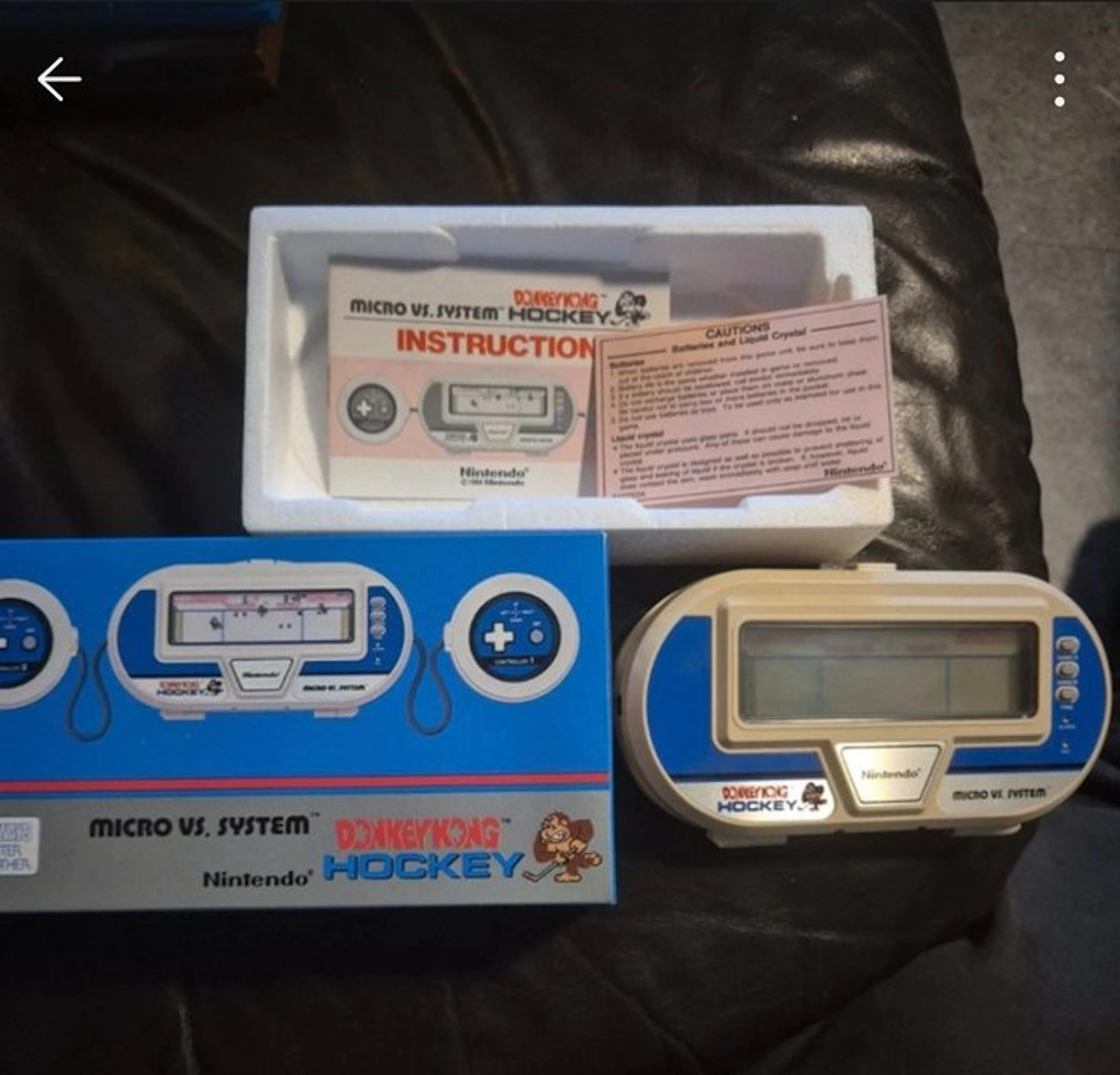 Nintendo - Donkey Kong Hockey - Handheld game console - In original box