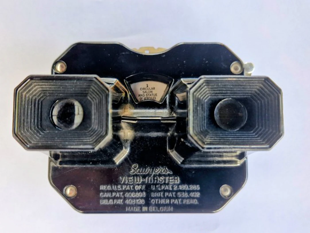 Optical toy - ViewMaster - 1940-1950 - Belgium - Sawyer - View-Master Model C