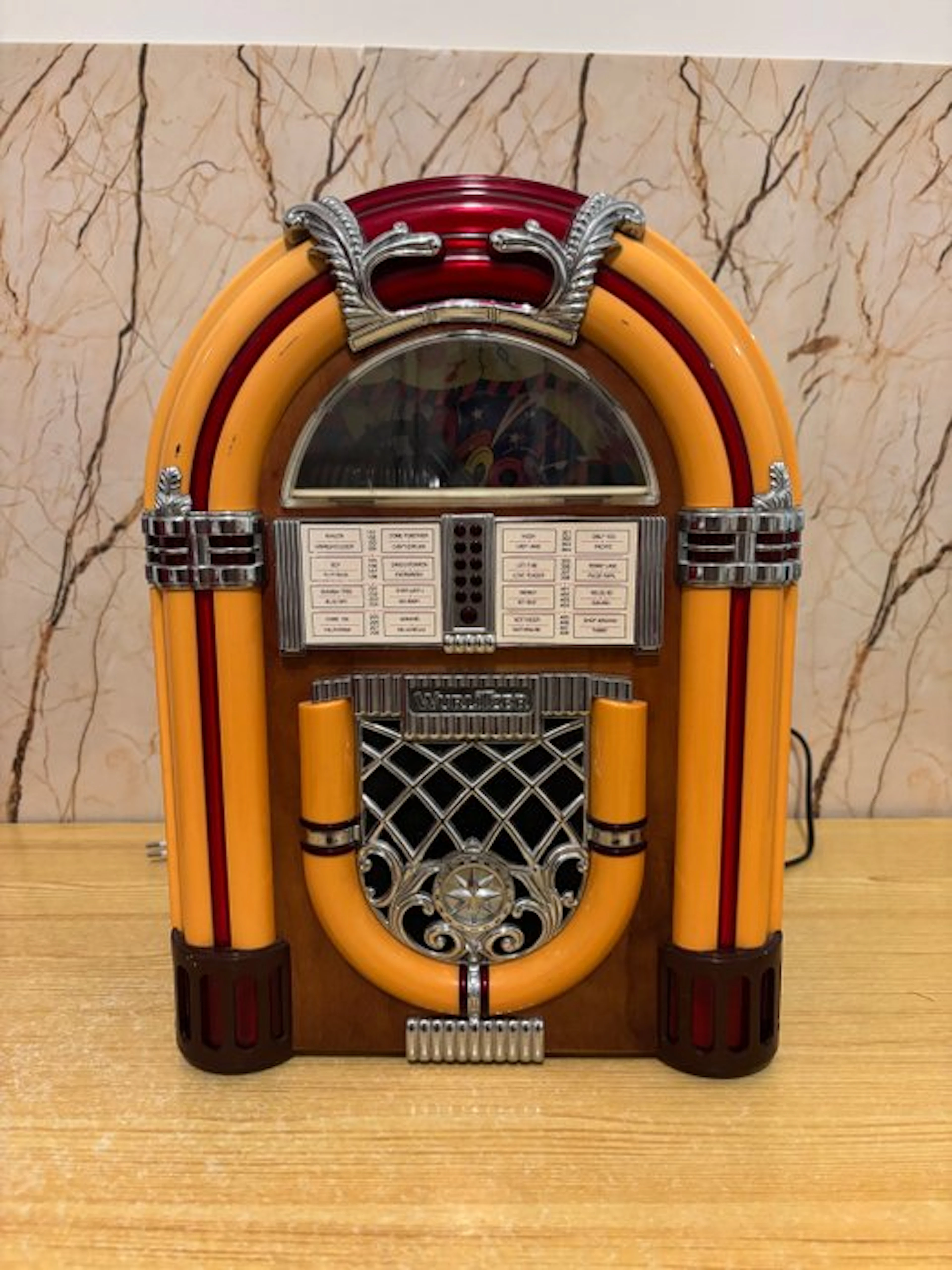 inconnu - Mini Jukebox Rétro Style Wurlitzer 1015 – Radio...