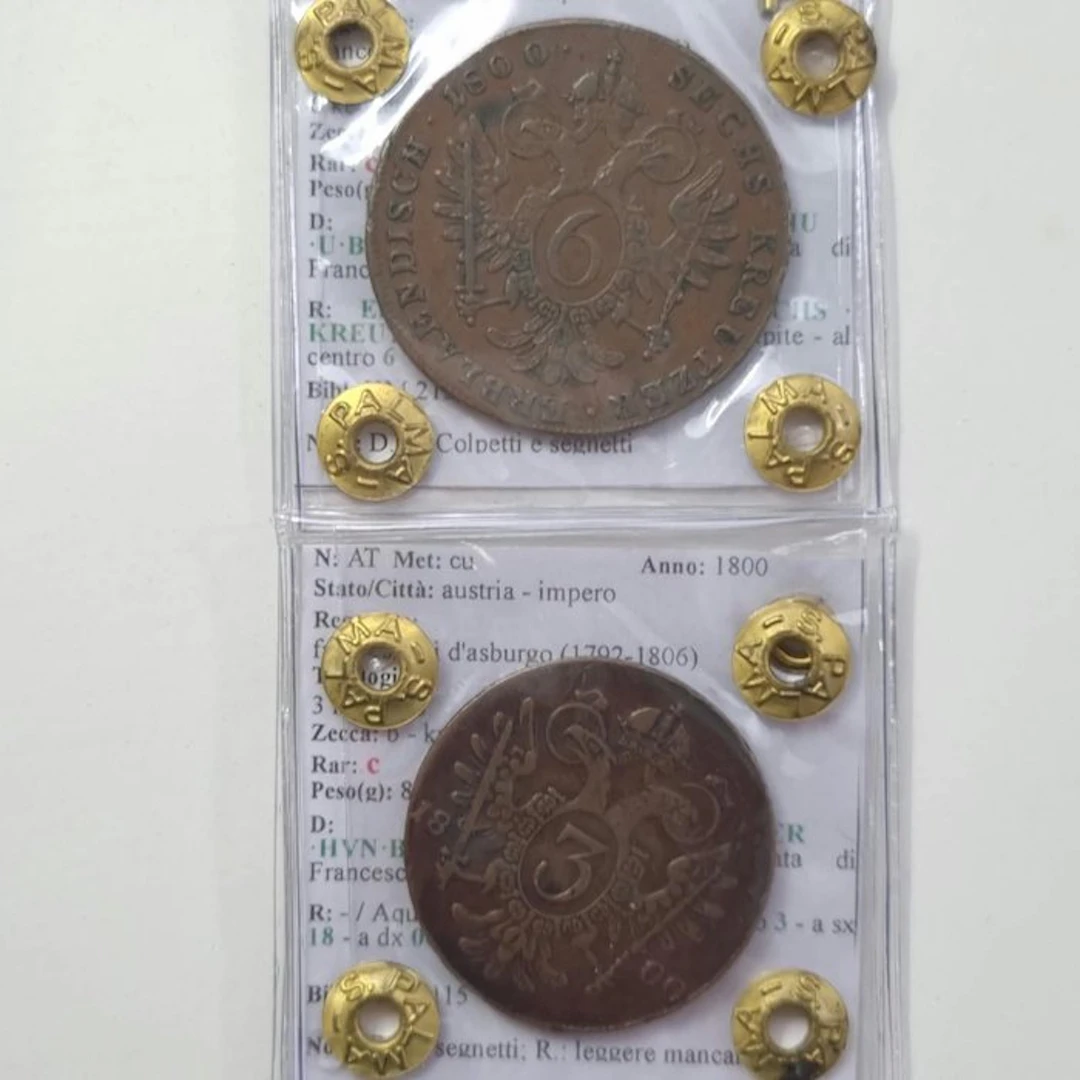 Austria. Francesco II. 6-3 Kreuzer 1800 (No reserve price)