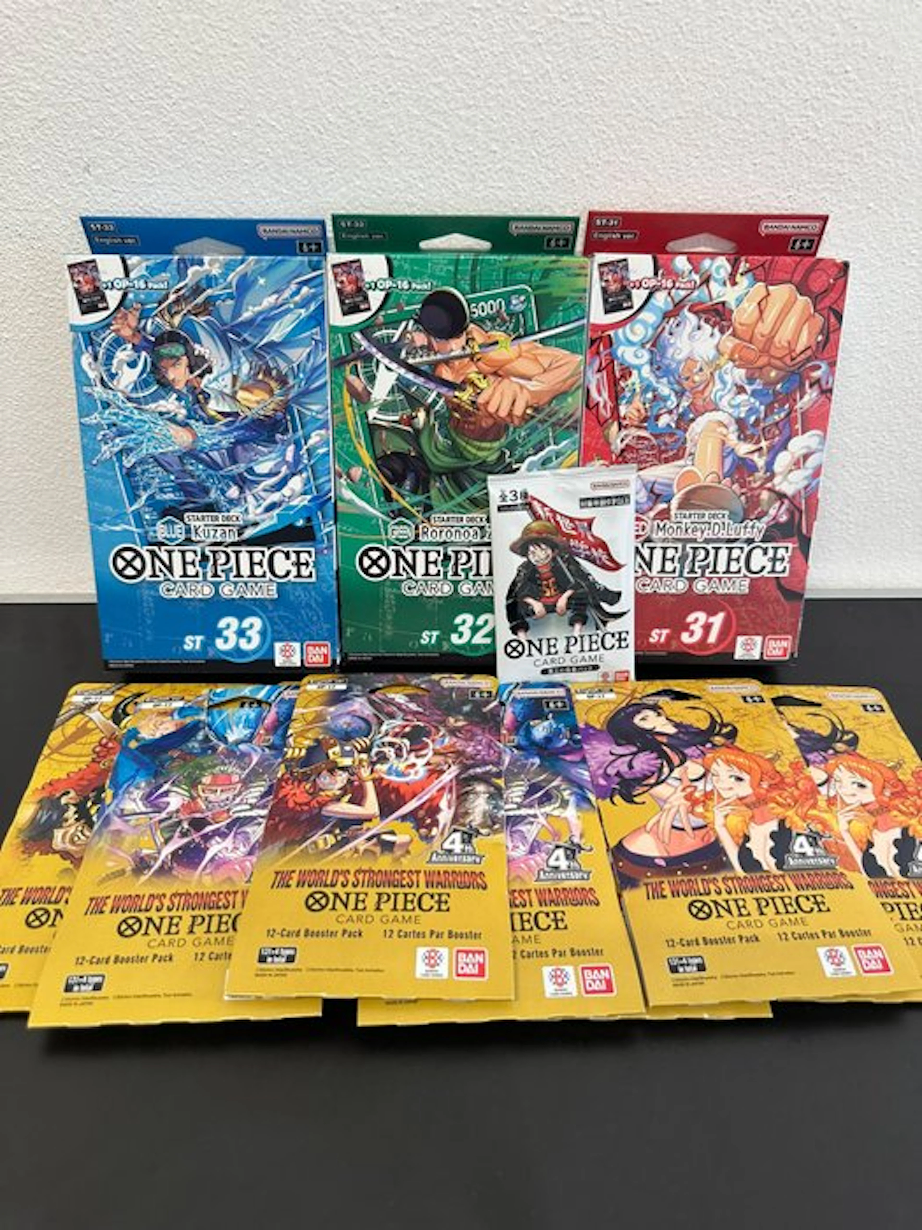 Bandai Booster pack - One Piece - Lotto One Piece Card...