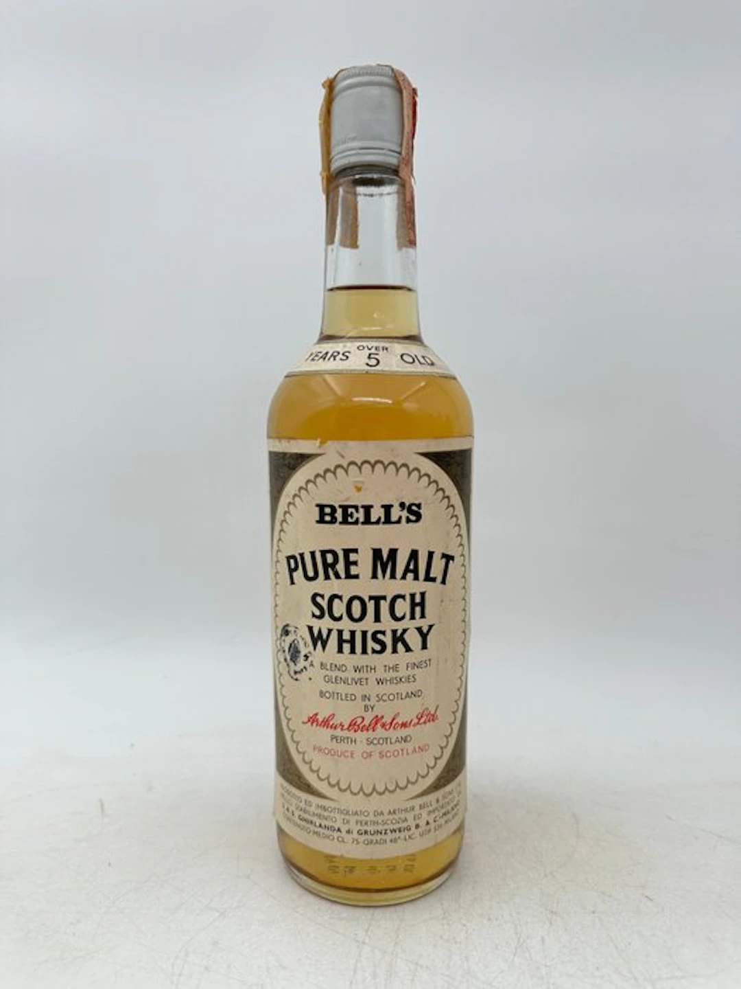 Bell's 5 years old Pure Malt - b. 1970s - 75cl