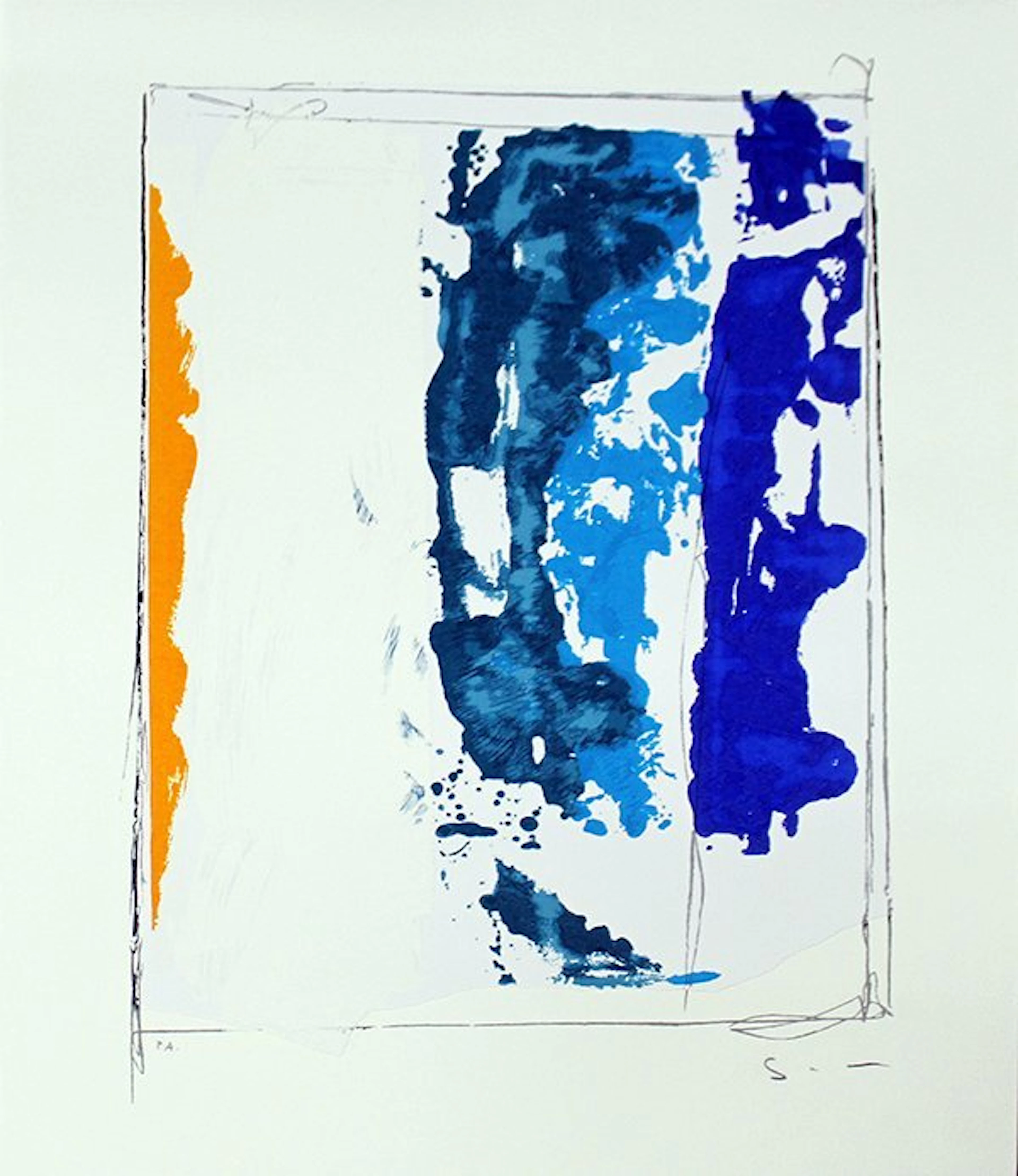 Mario Schifano (1934-1998) - Paesaggio Anemico Verticale