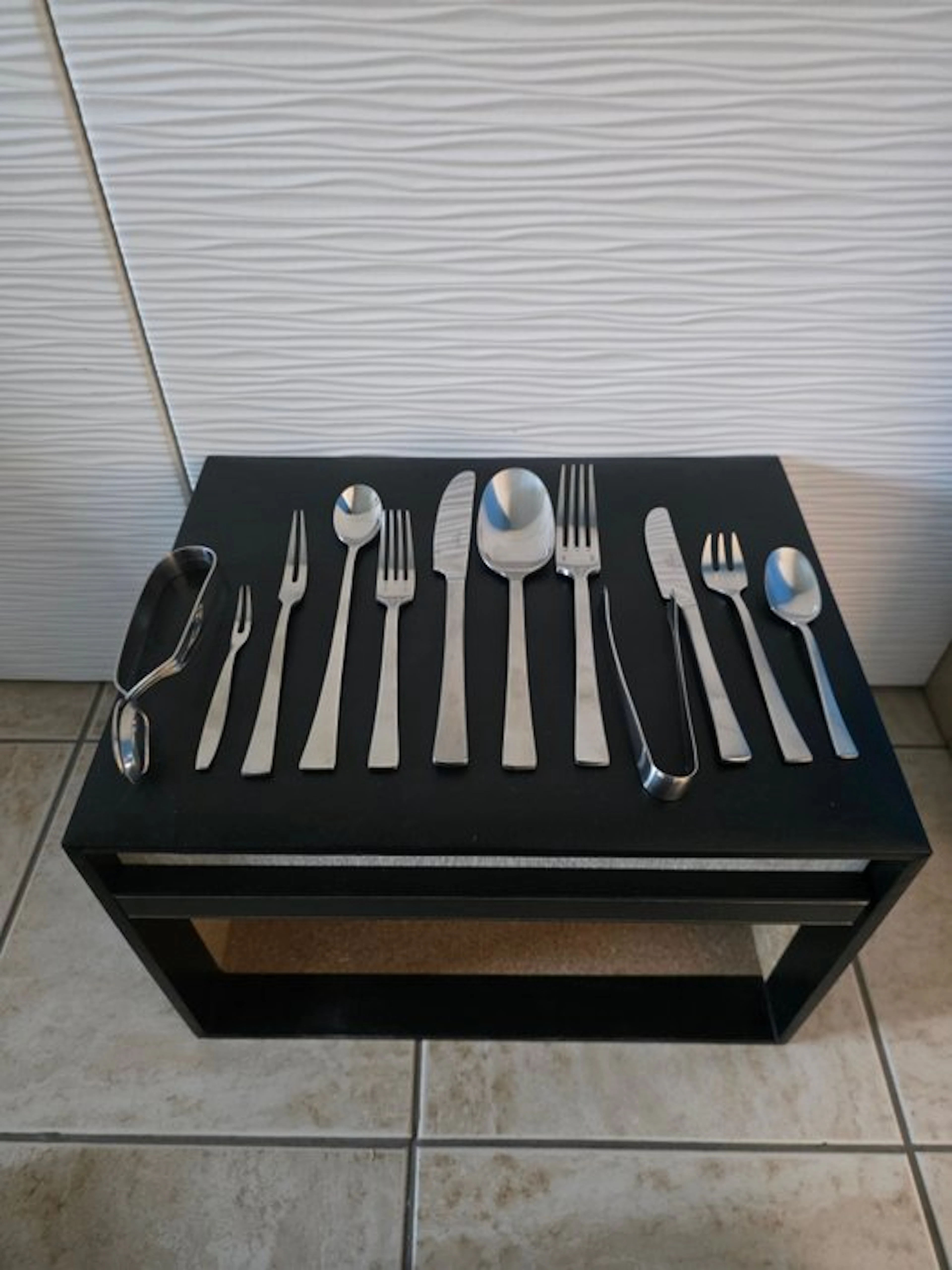 Christofle - Cutlery set for 12 (105) - Steel